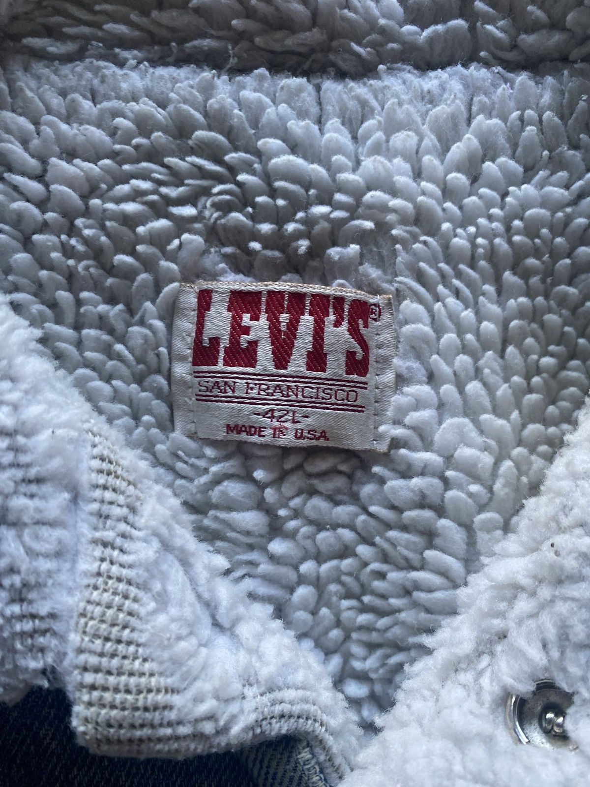 Levi's Levis Denim Vintage Jacket Size US L / EU 52-54 / 3 - 5 Thumbnail