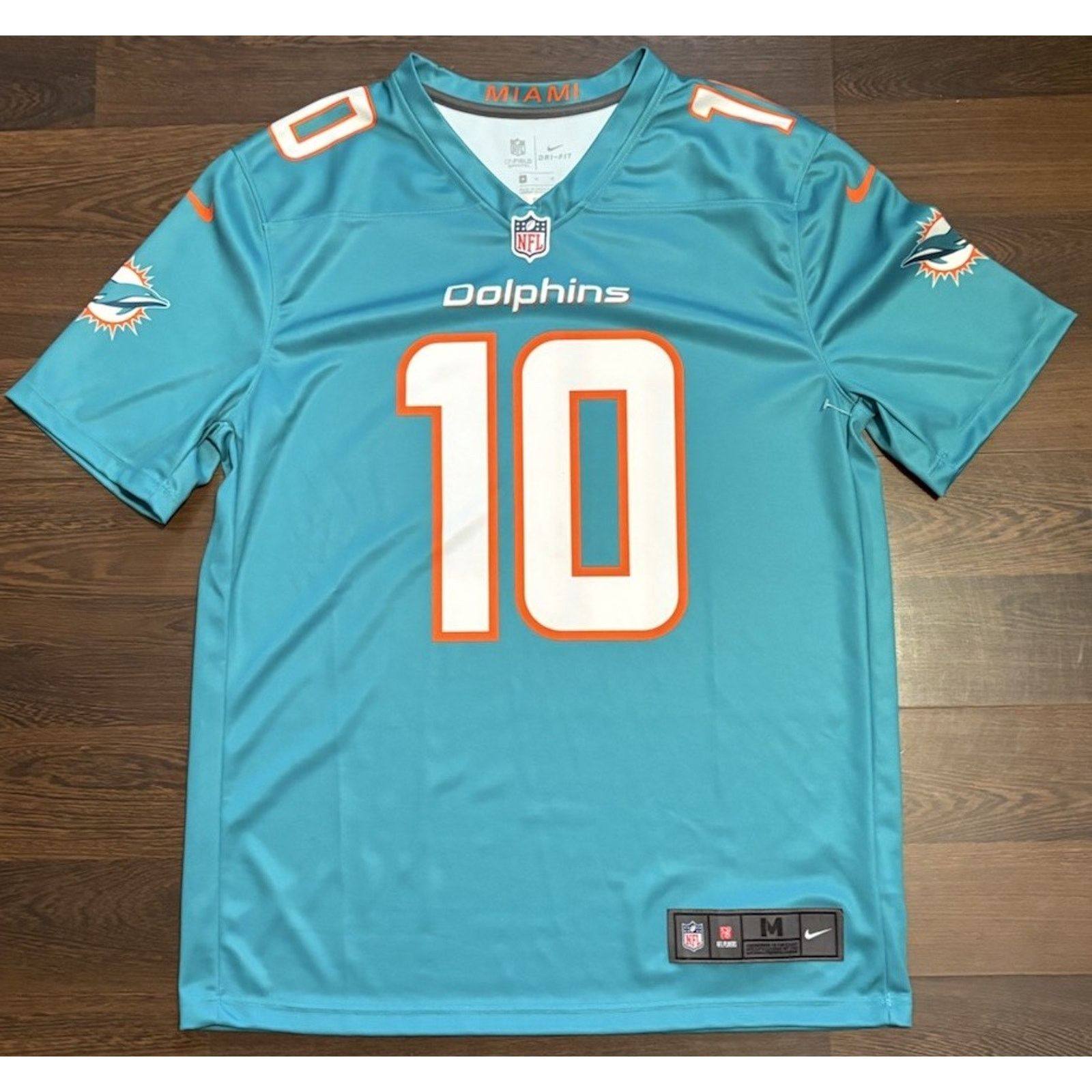 Nike NFL XL Men’s #10 Tyreek Hill Miami Dolphins Game Jersey