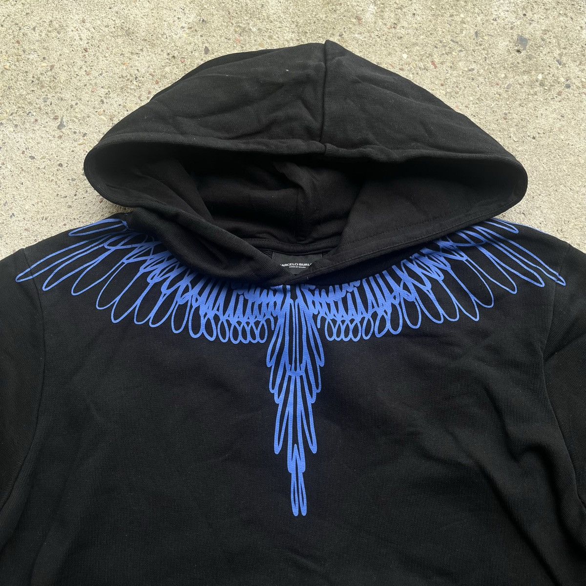 Marcelo Burlon Marcelo Burlon 12y kid Size Icon Wings White Luxury Hoodie Size US XXS / EU 40 - 2 Thumbnail