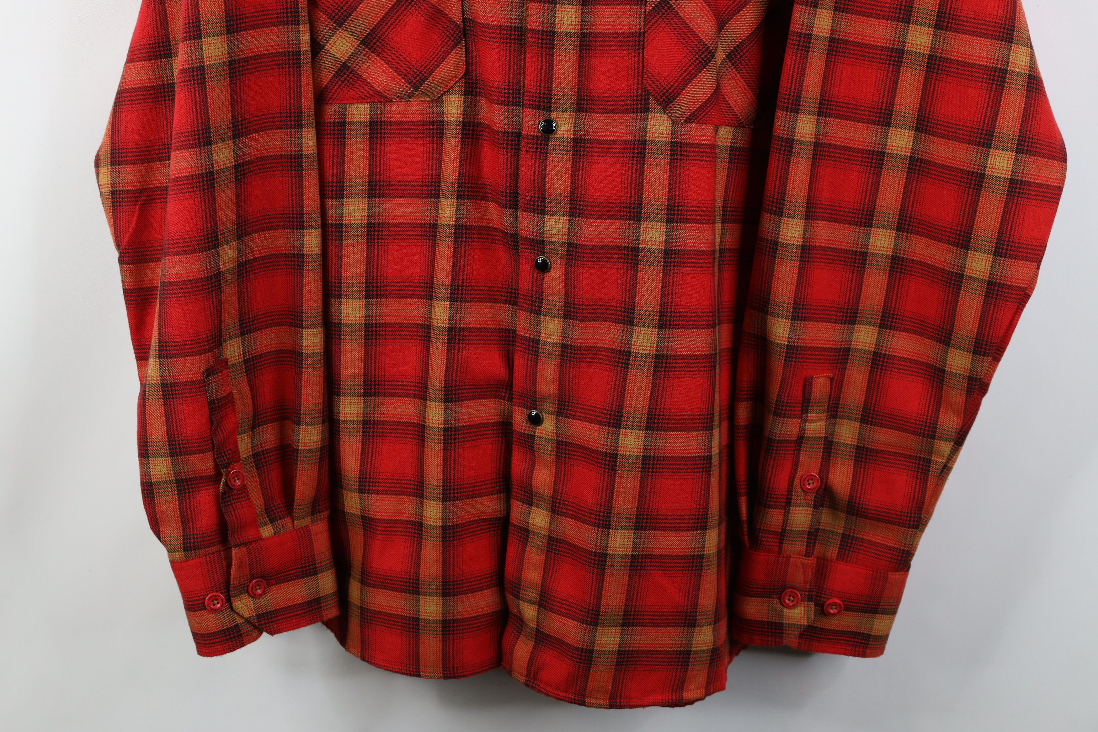 Vintage Dixxon Flannel Company Snap Button Collared Shirt Plaid Size US XXL / EU 58 / 5 - 3 Thumbnail