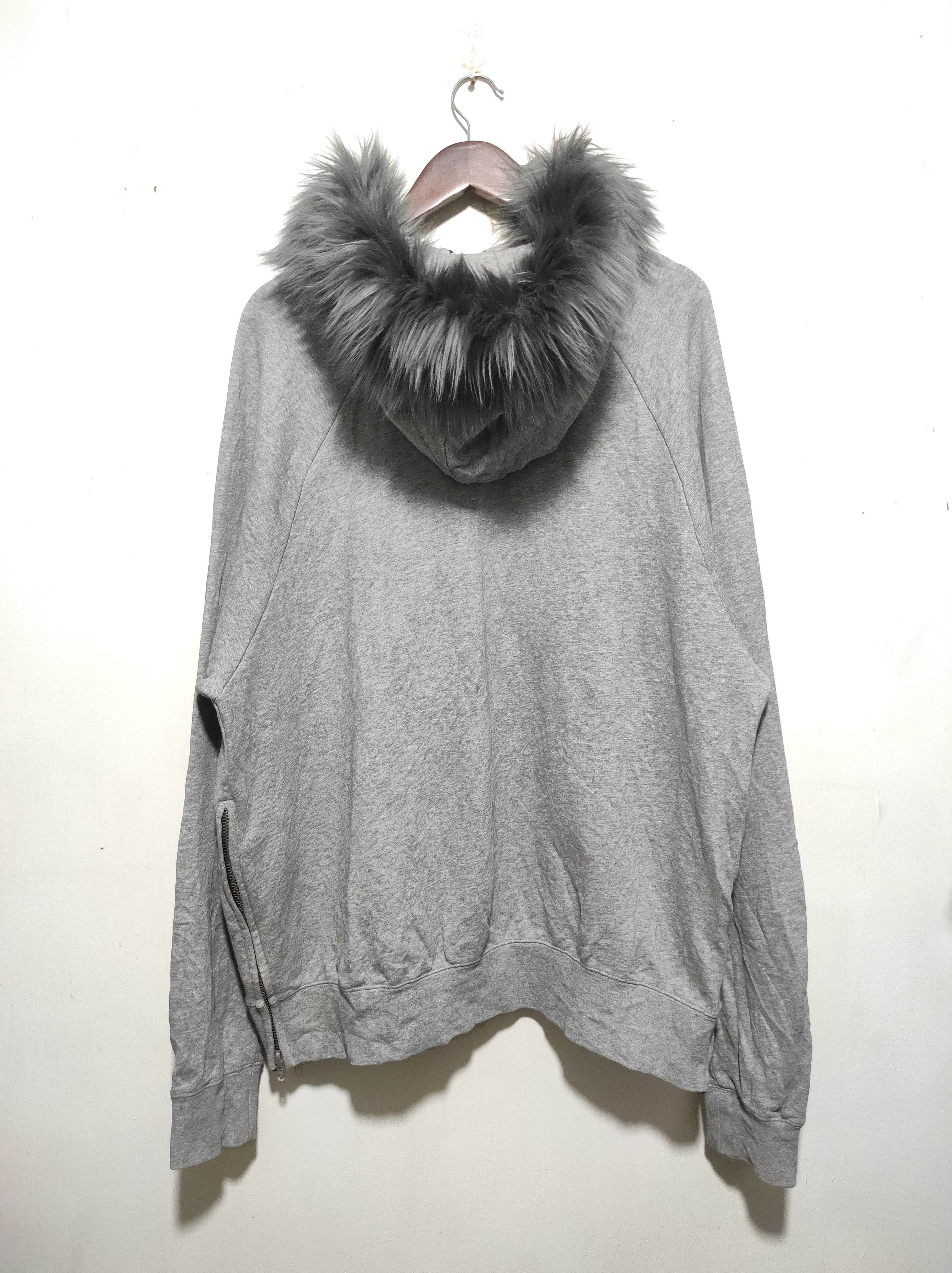 FOG FOG Half Zip Fur Hoodie i6w9 LBG style Size US L / EU 52-54 / 3 - 12 Thumbnail