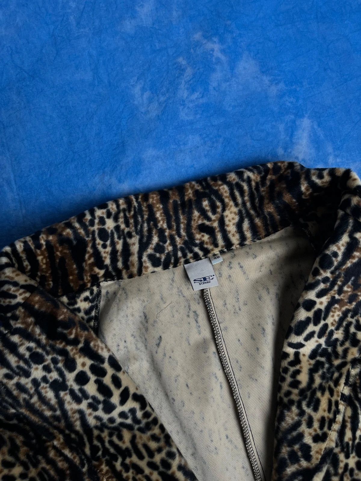 Vintage Vintage Avant Garde Leopard Print 00s y2k Size L / US 10 / IT 46 - 5 Thumbnail
