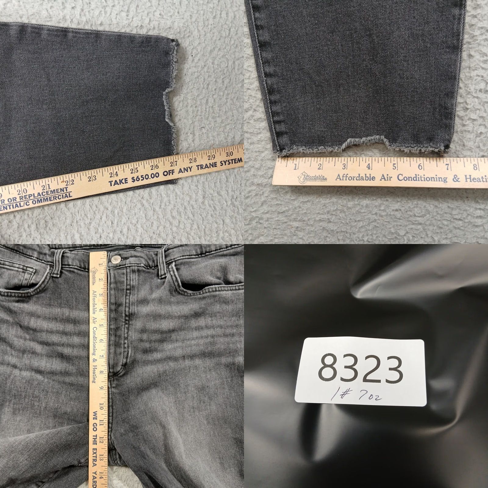Vintage Joe's Jeans The OG Straight Ankle Grey Button Fly Jeans Size 34 EUC Fantine Size US 34 / EU 50 - 9 Thumbnail