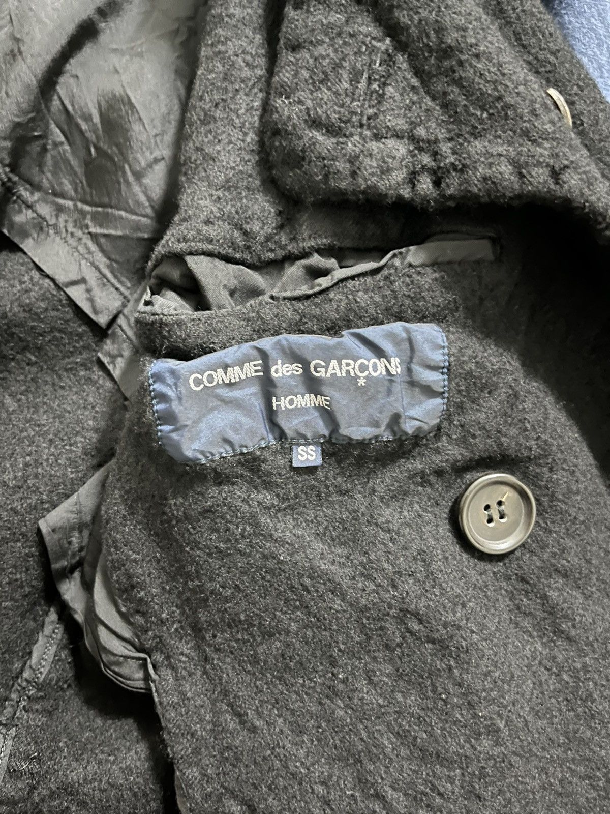 Comme des Garcons Homme Garçons / classic wool long jacket Size US S / EU 44-46 / 1 - 3 Thumbnail