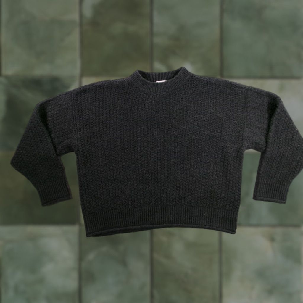 Vintage Universal Thread Sweater Medium Black Oversized Cozy Lounge Warm Relaxed Women Size M / US 6-8 / IT 42-44 - 1 Thumbnail