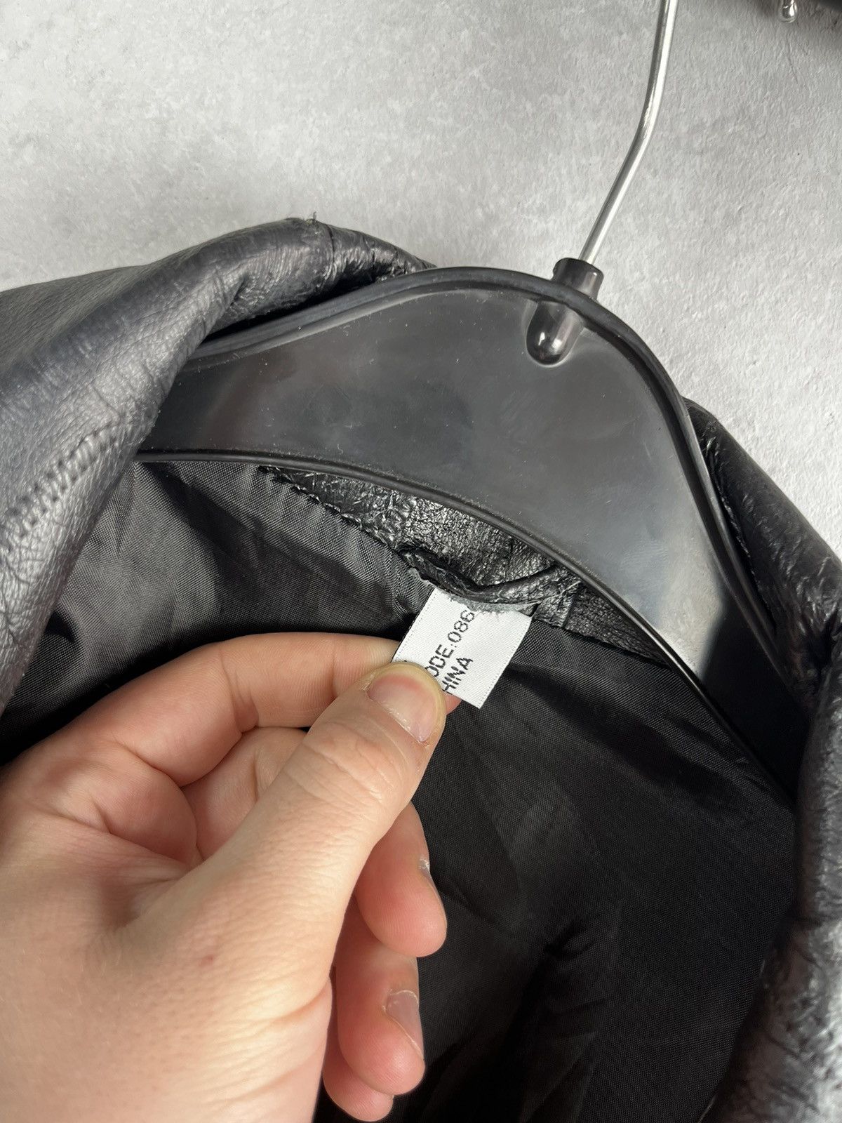 Genuine Leather × Vintage Vintage Leather Jacket bomber size L Size US L / EU 52-54 / 3 - 18 Thumbnail