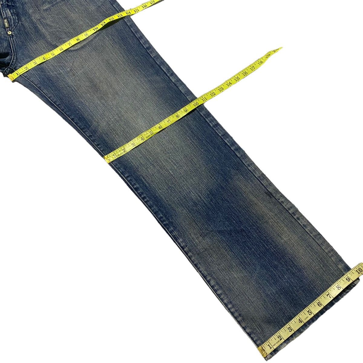 LRG Vintage LRG Denim Baggy Jeans Embroidery Japanese Tea Garden Size US 36 / EU 52 - 22 Thumbnail