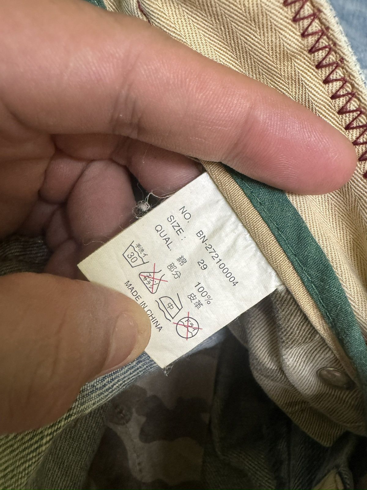Hysteric Glamour Vintage Back Number Flared Patches Style Low Rise Denim Size US 30 / EU 46 - 12 Thumbnail