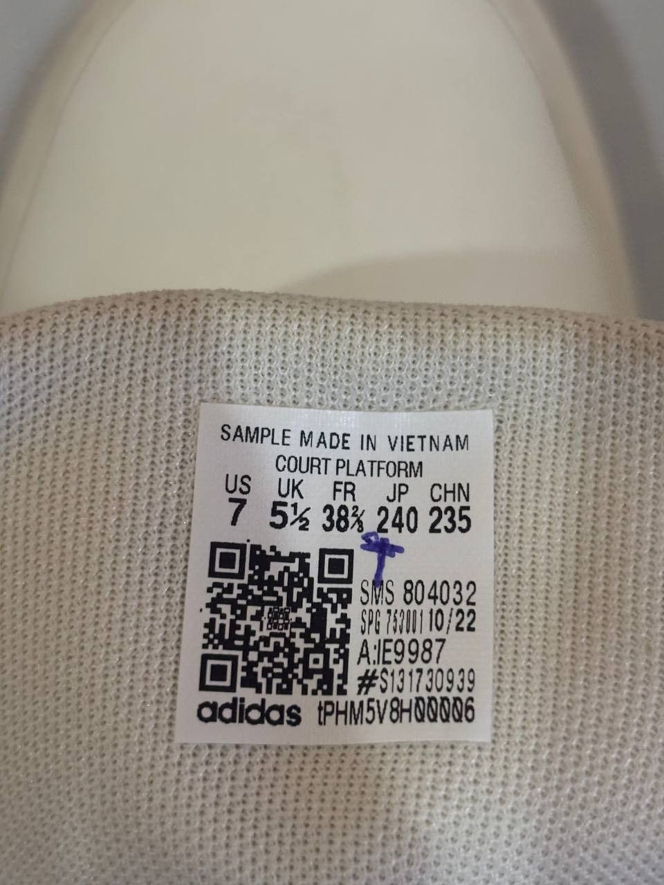 Adidas Adidas Court women's casual platform sneakers US-7;UK-5,5 Size US 7 / IT 37 - 3 Thumbnail