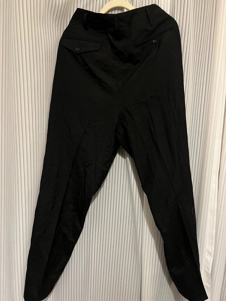 Yohji Yamamoto Yohji Yamamoto size l Silk Textured Trouser pants 2501-Next Size US 30 / EU 46 - 3 Thumbnail