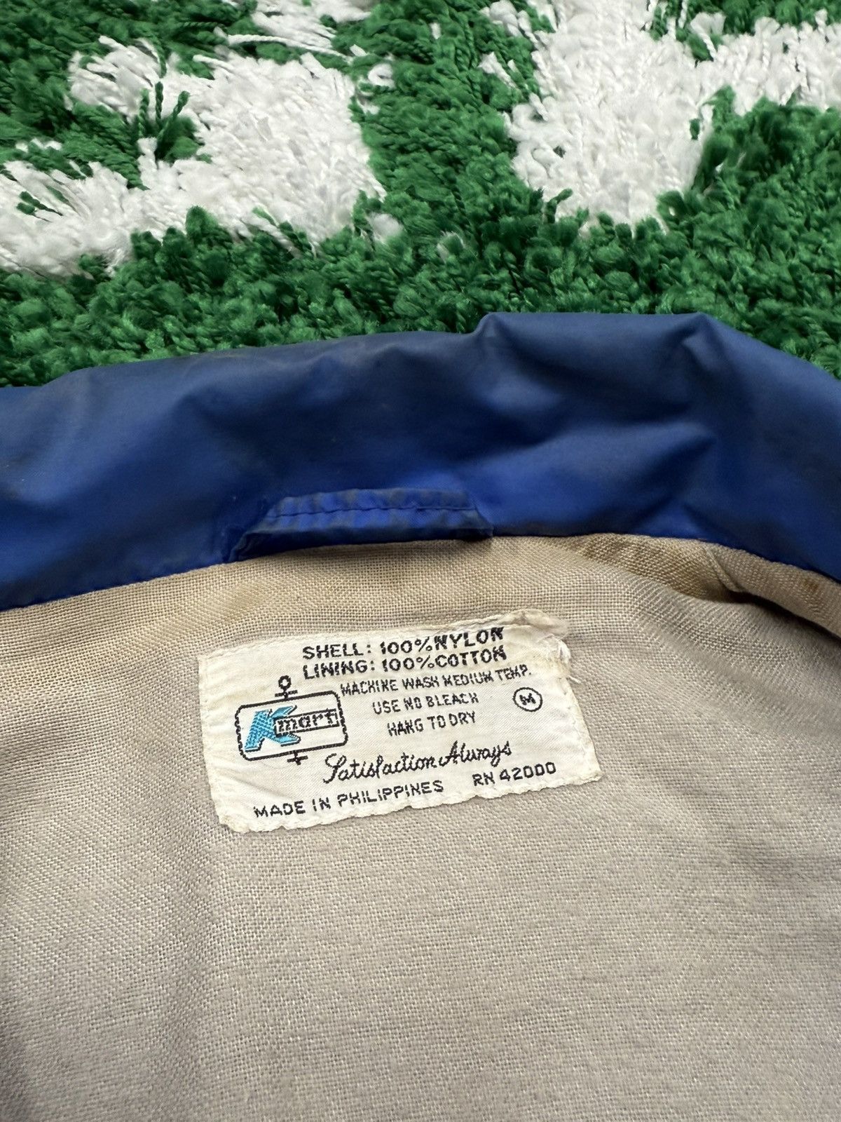 Vintage Vintage K Mart K-Mart Blue Coach Jacket Medium M Size US M / EU 48-50 / 2 - 4 Thumbnail