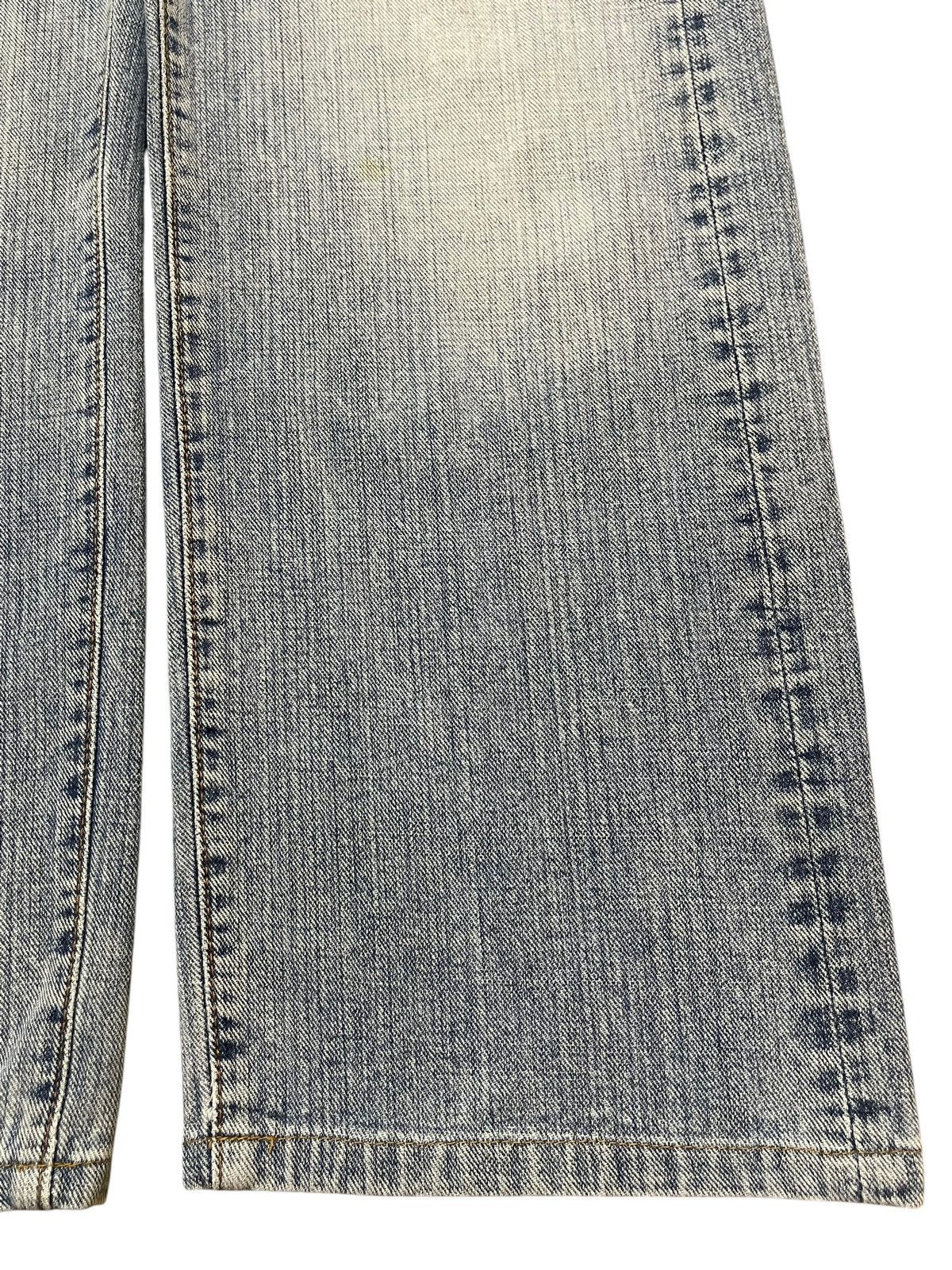 JNCO Vintage Y2K Japanese Brand Blue Faded Wash Wide Leg Baggy Size US 30 / EU 46 - 8 Thumbnail