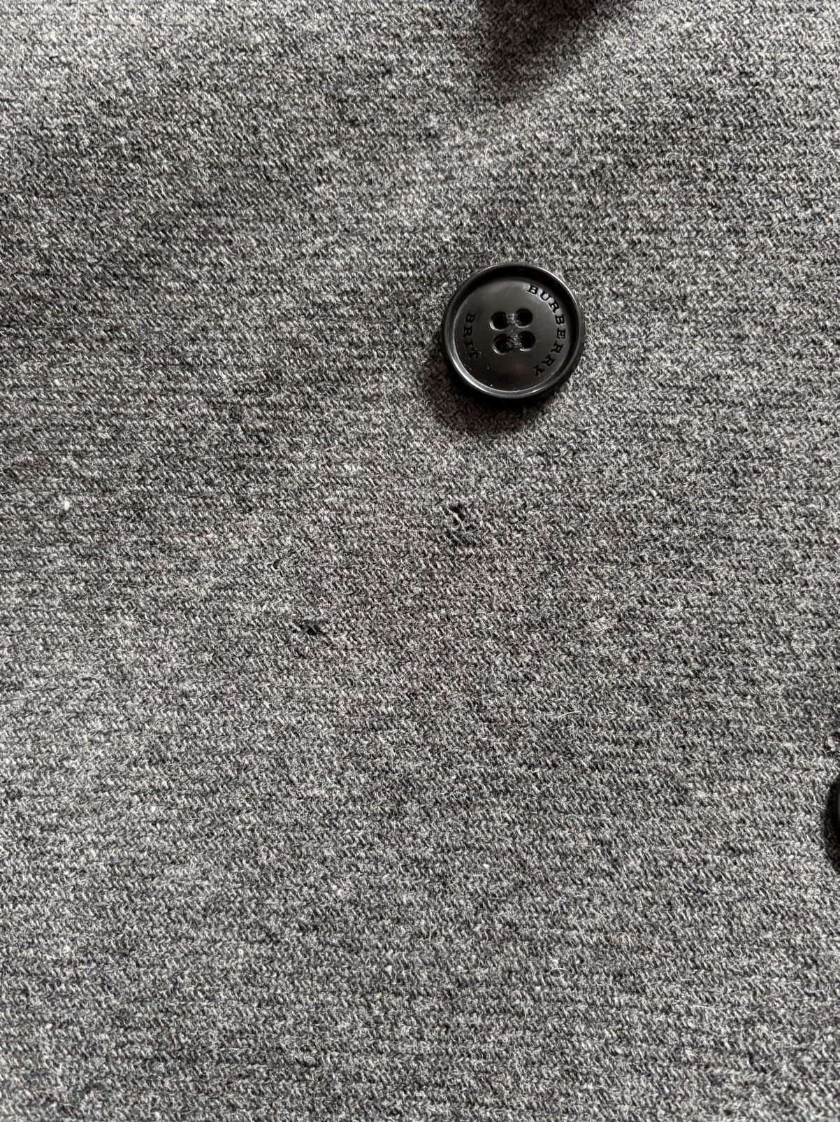 Burberry Burberry Brit Grey Wool Coat Size XS / US 0-2 / IT 36-38 - 5 Thumbnail