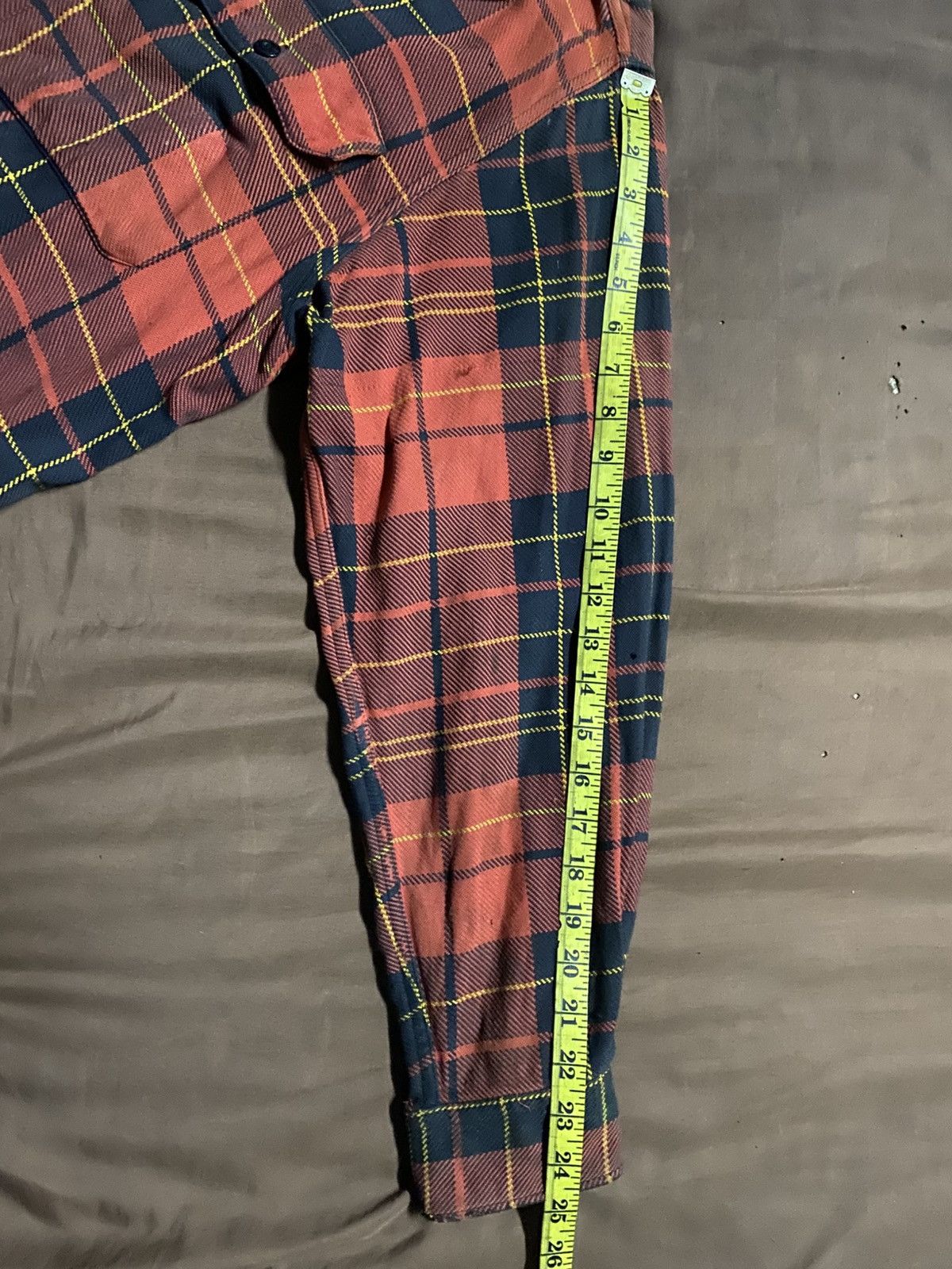 Polo Ralph Lauren Vintage Polo Sport Ralph Lauren Distressed Flannel Size US L / EU 52-54 / 3 - 10 Thumbnail