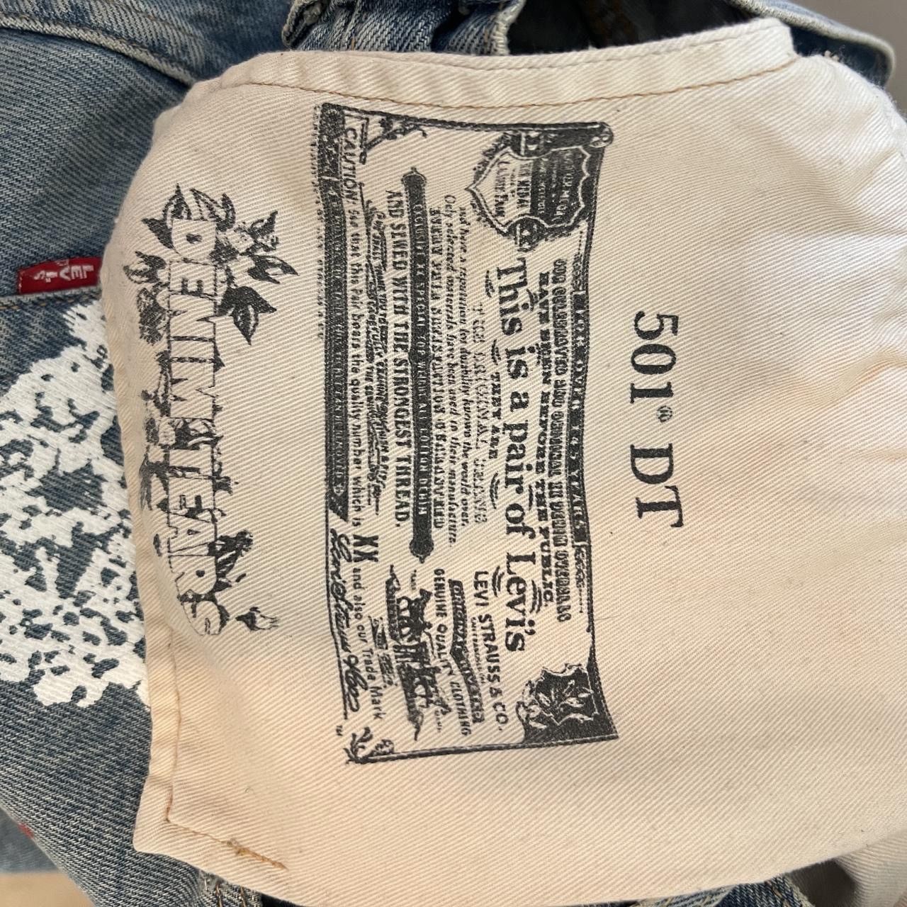 DENIM TEARS Denim Tears Virgil Abloh Message Size US 31 - 4 Thumbnail