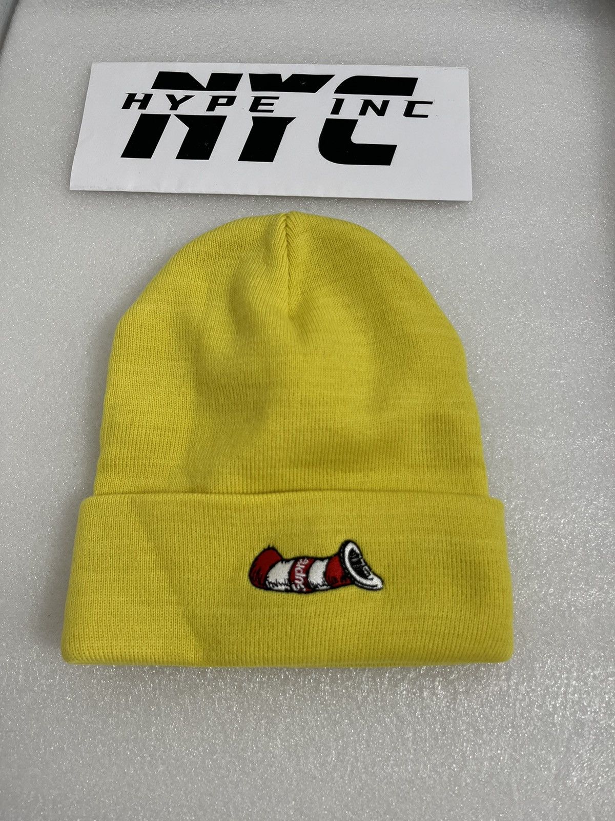 Cat in the hat supreme beanie best sale