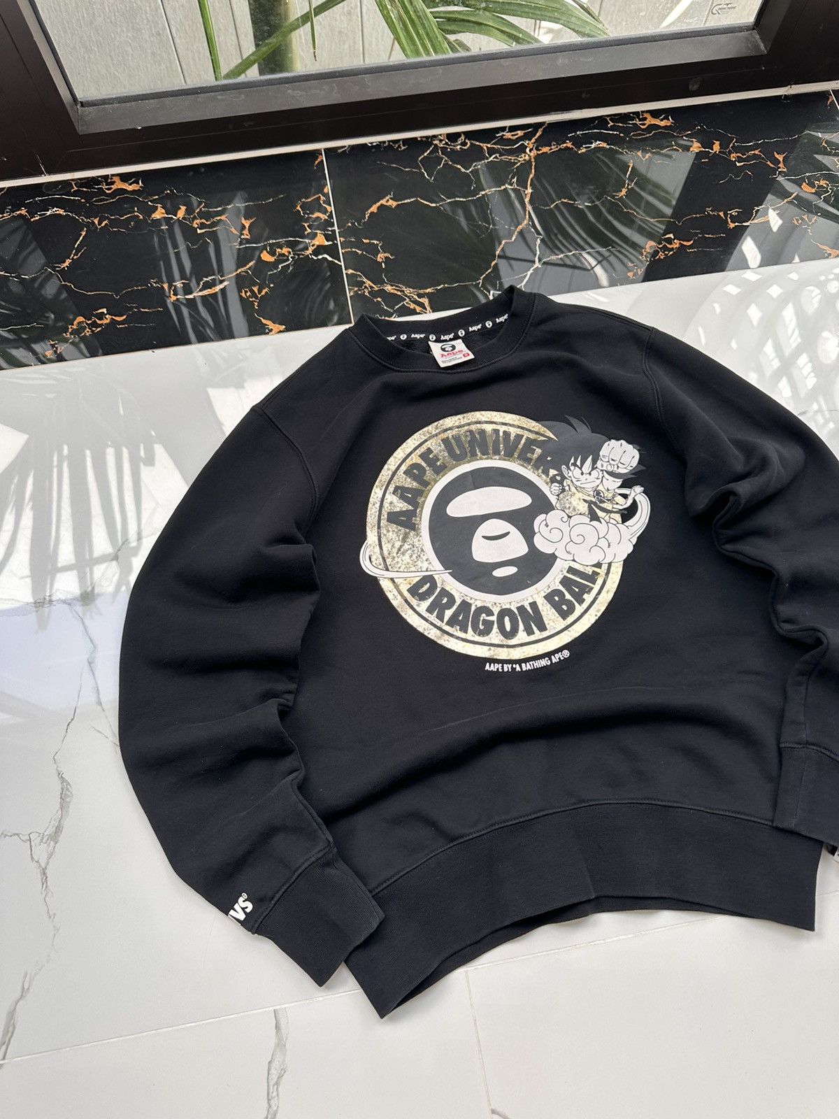 Aape × Vintage AAPE X DRAGONBALL VINTAGE BIG LOGO STREETWEAR SWEATSHIRT Size US M / EU 48-50 / 2 - 4 Thumbnail