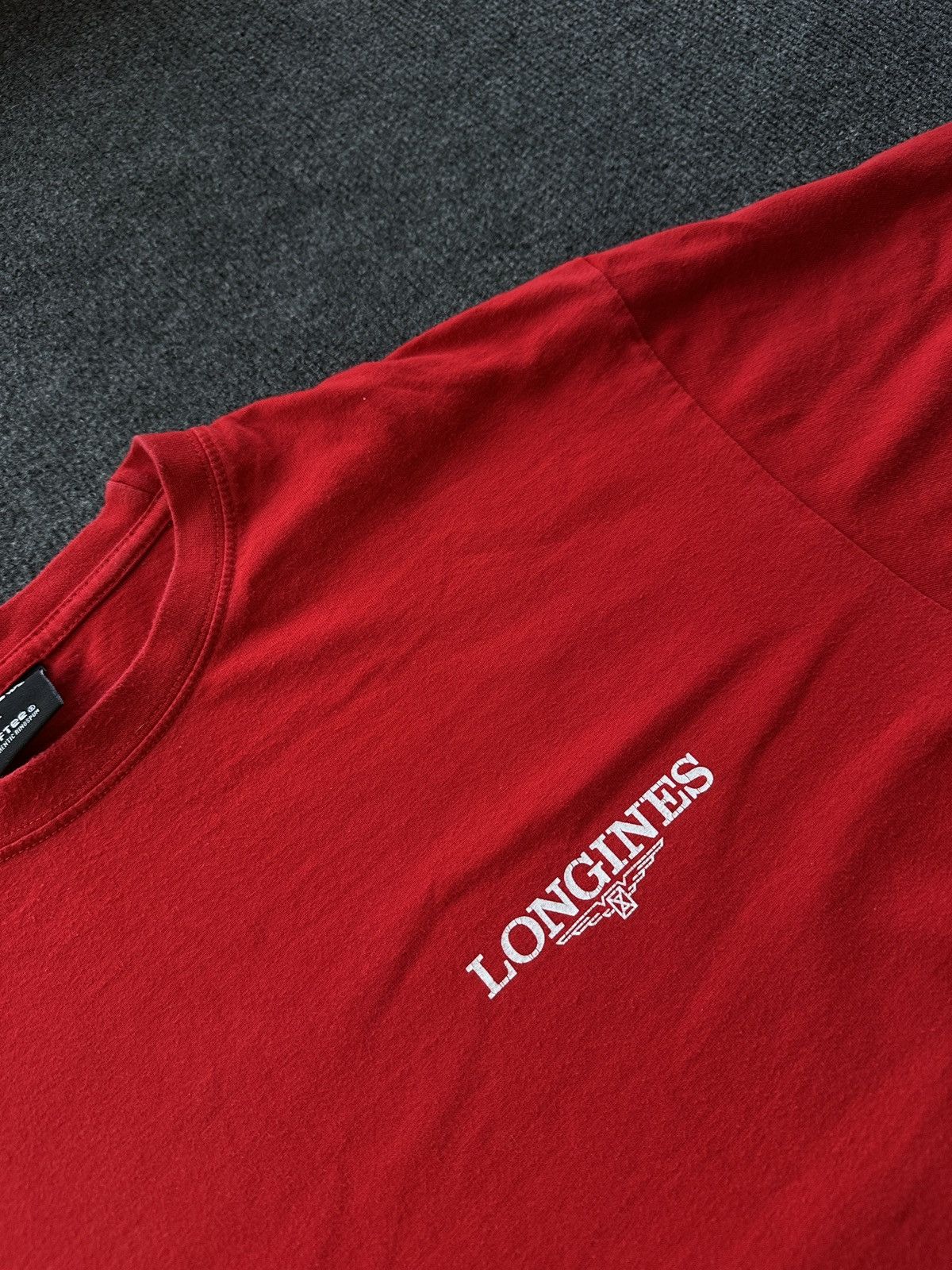 Longines LONGINES 🚨 LUXURY WATCH MEN TEE REITSPORT.CH LOGO Size US L / EU 52-54 / 3 - 8 Thumbnail