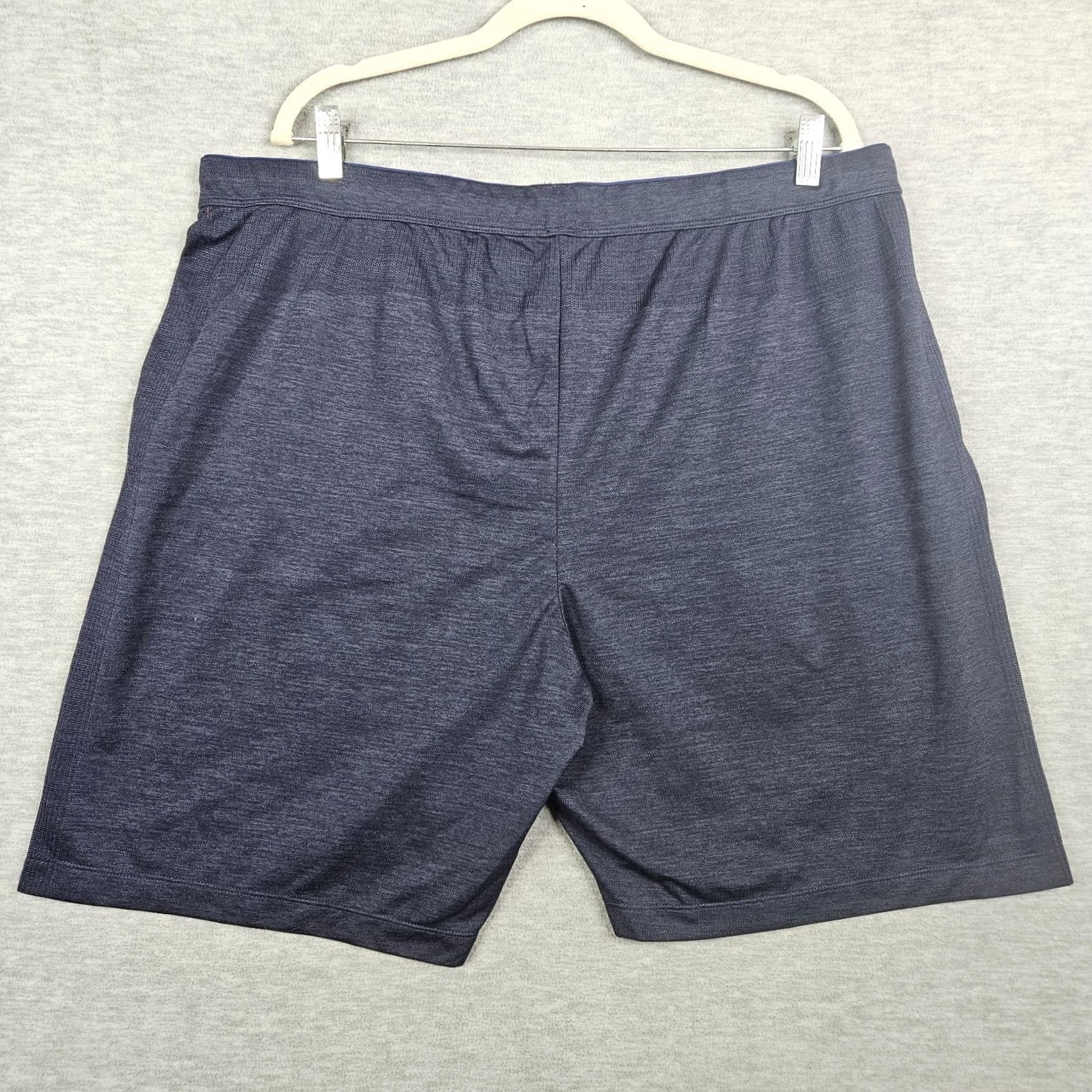 Uniqlo Uniqlo Men's Navy Blue Pull-on Knit Pants Pockets 3XL NEW Regular Fit Nylon Polyester Rise 10-12in Slashed Pocket Button Logo Casual Outdoor Size US XXL / EU 58 / 5 - 2 Thumbnail