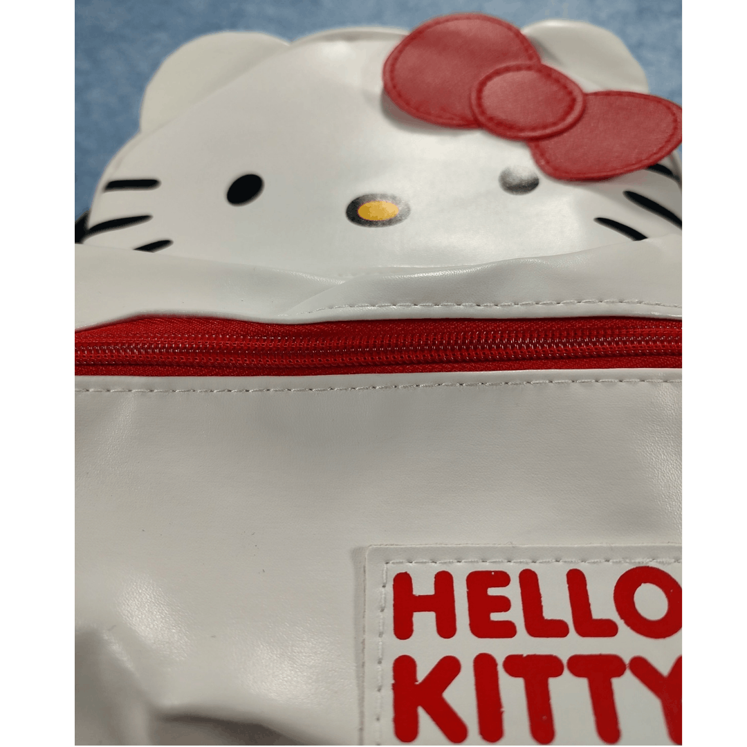 Japanese Brand Hello Kitty Backpack, White, Adjustable Straps, New Size ONE SIZE - 3 Thumbnail