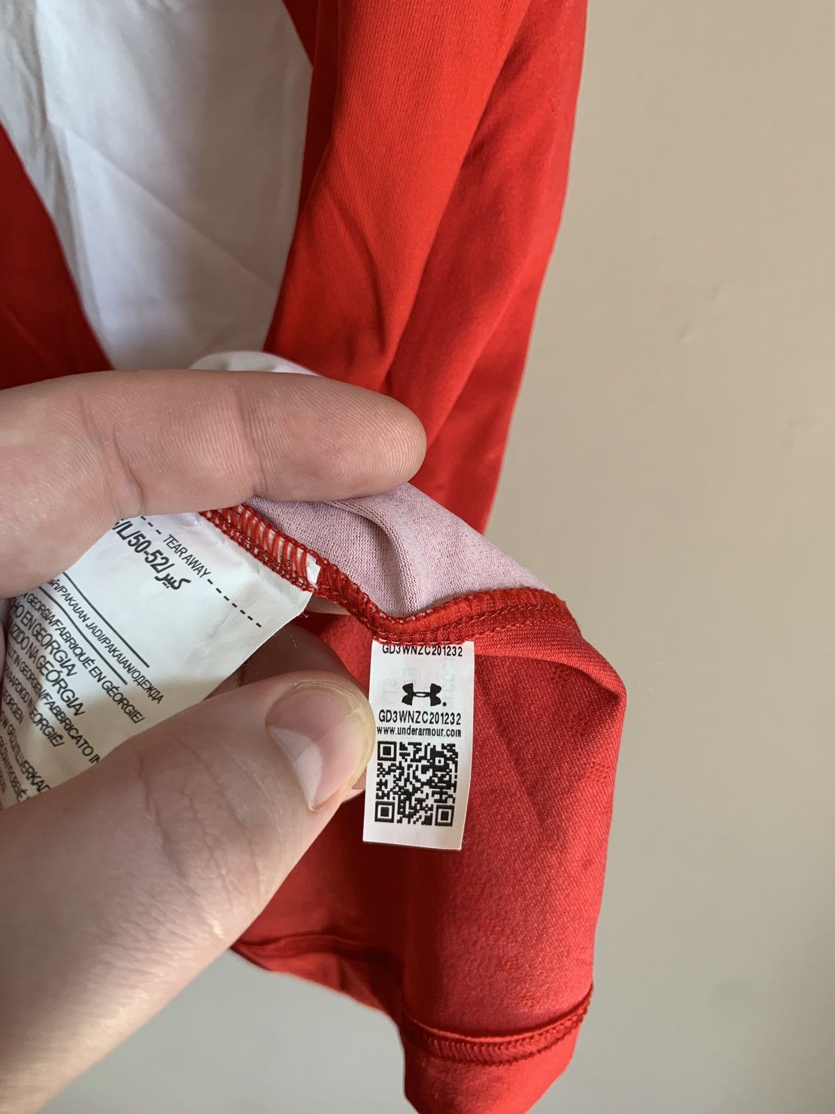 Under Armour Southampton 20/21 Home Football Shirt Under Armour Soccer L Size US L / EU 52-54 / 3 - 10 Thumbnail