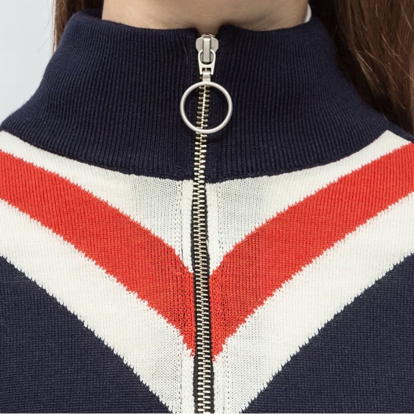 Andersson Bell ADSB Andersson Bell $399 O Ring Mod Zip Sweater Womens S Size S / US 4 / IT 40 - 6 Thumbnail