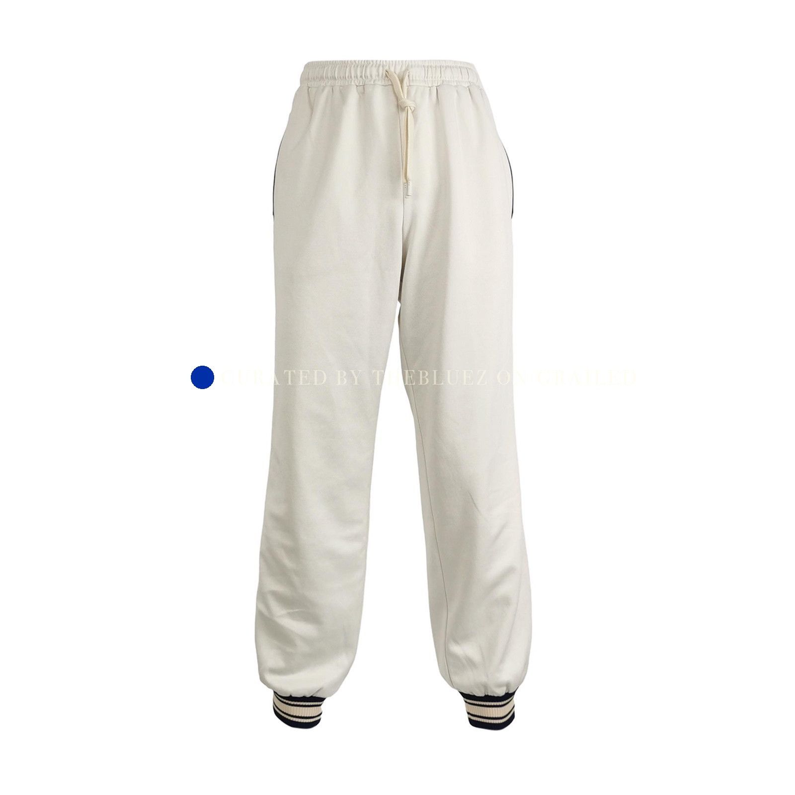 Gucci Luxe Logo Sweatpants in White Size US 34 / EU 50 - 1 Thumbnail