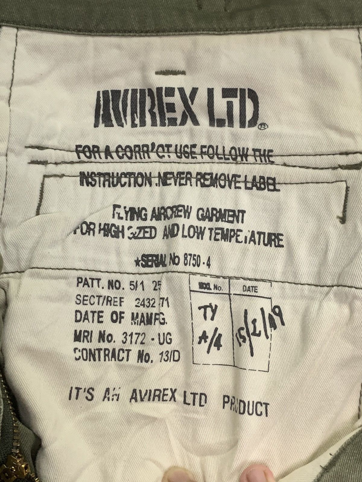 Avirex × Vintage Vintage Avirex Cargo Pant Size US 32 / EU 48 - 18 Thumbnail