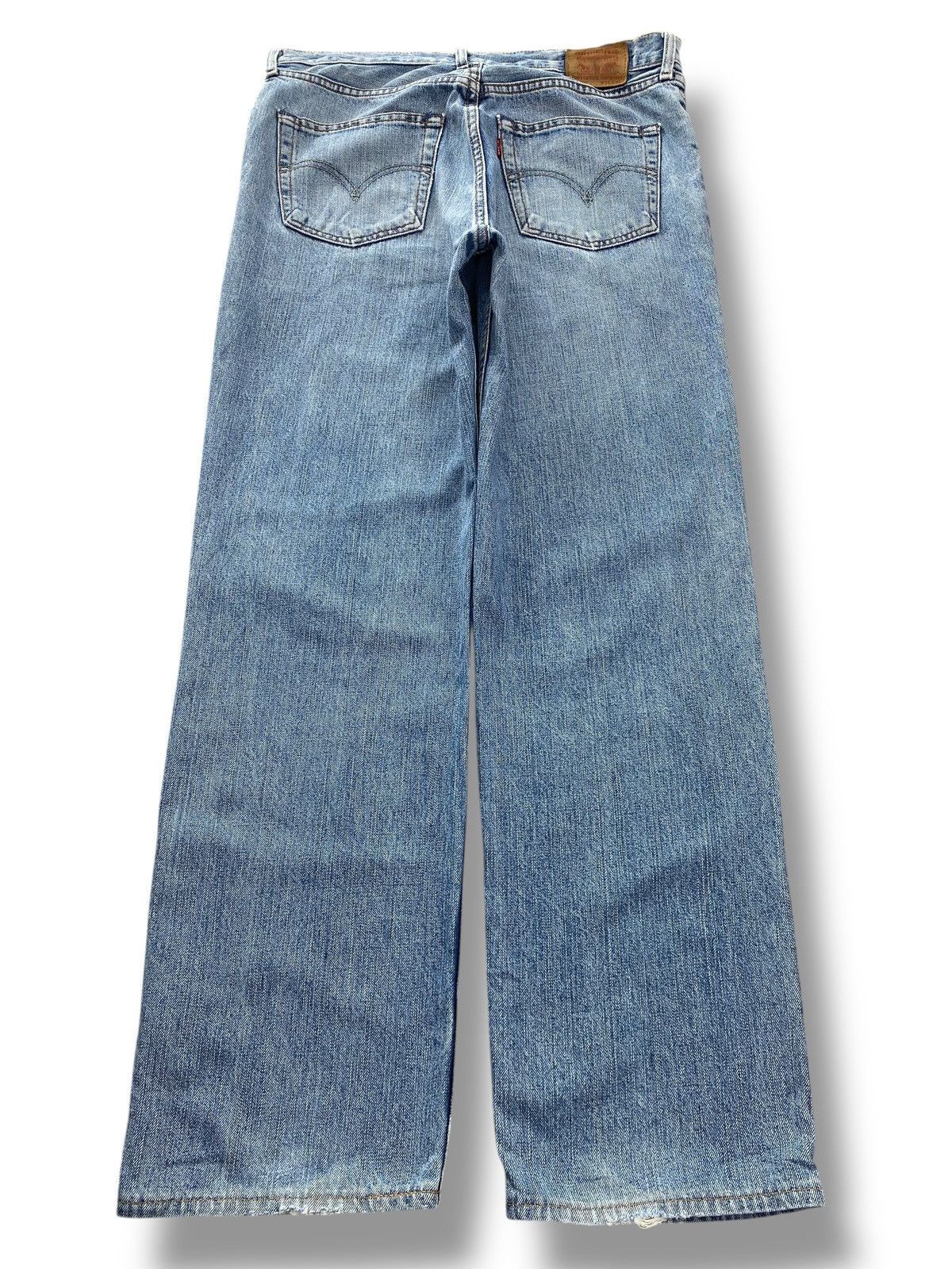 Levi's Levi’s Light Wash Straight Leg Style Jeans Size US 33 - 3 Thumbnail