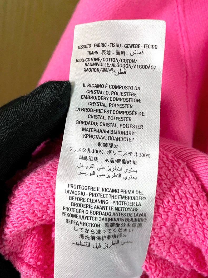Gucci Gucci Rose pink Fadou Boston terrier rhinestone logo sweat Size S / US 4 / IT 40 - 9 Thumbnail