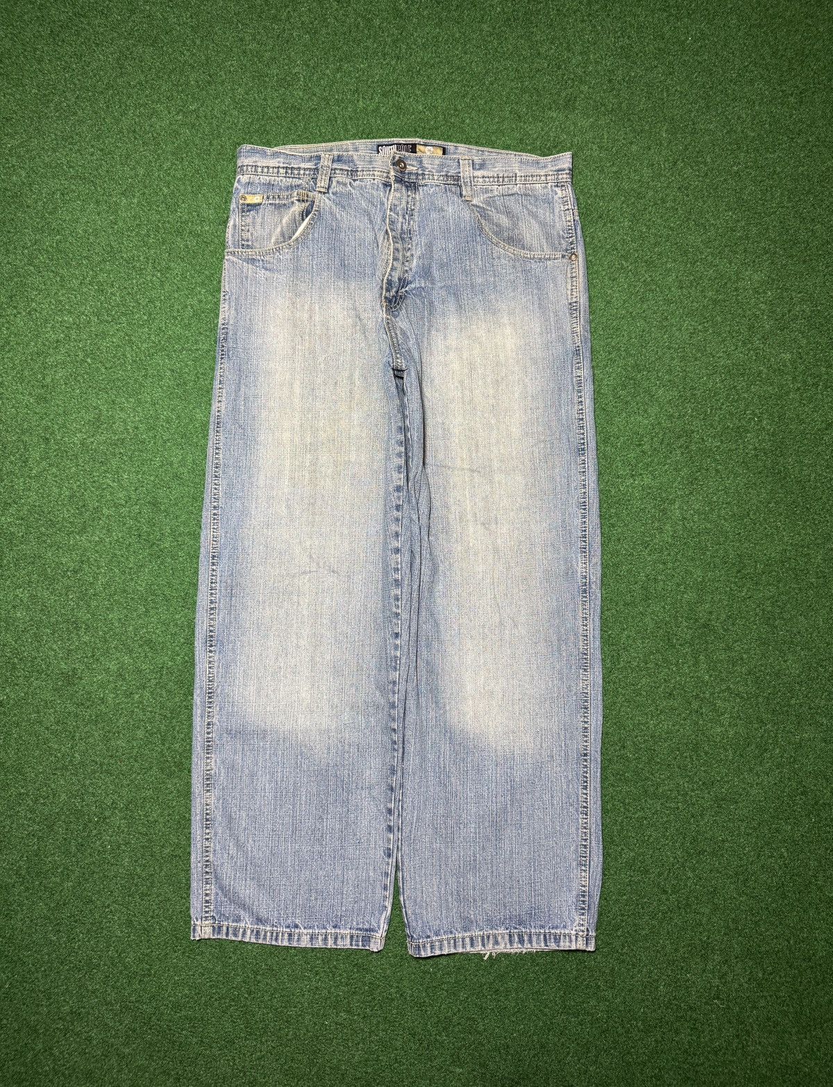 Southpole × Vintage Vintage Y2K Southpole Baggy Hip Hop Skater Denim Jeans Size US 38 / EU 54 - 3 Thumbnail