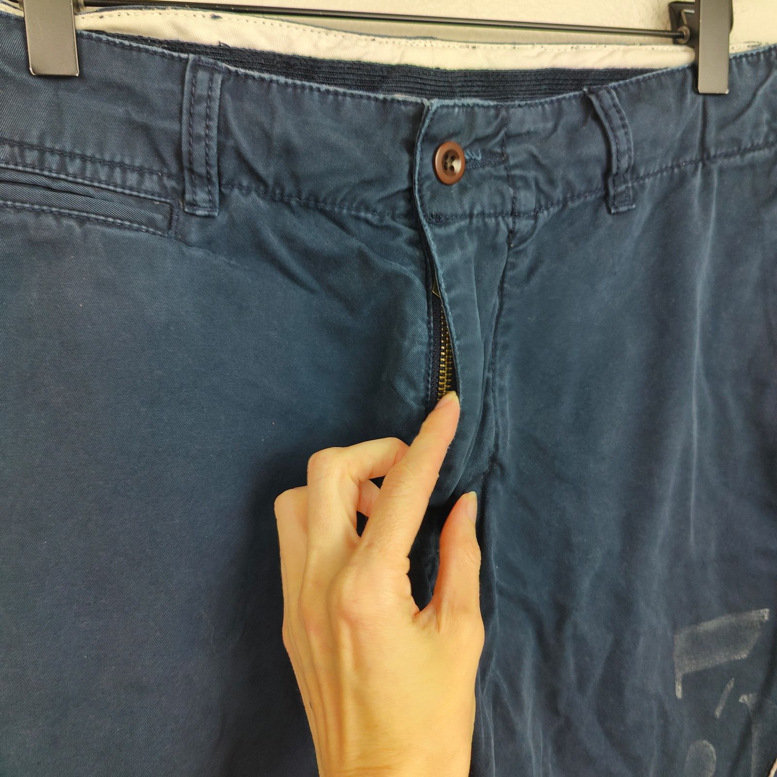 Polo Ralph Lauren Vintage Polo Ralph Lauren Chino Shorts Mens 32 Navy Blue Size US 32 / EU 48 - 3 Thumbnail
