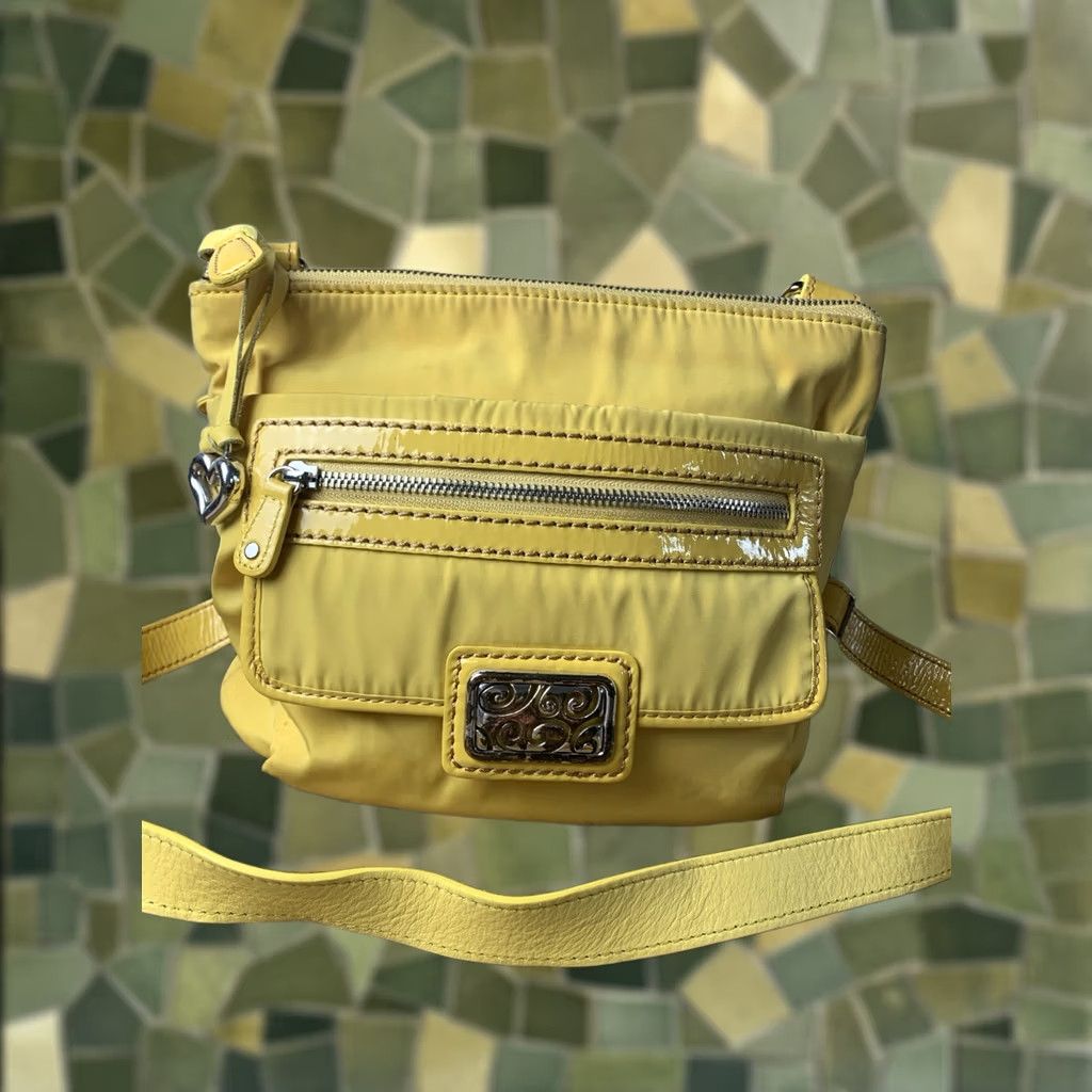 Brighton VINTAGE Brighton Charlie Crossbody Handbag Charm Yellow Size ONE SIZE - 1 Thumbnail