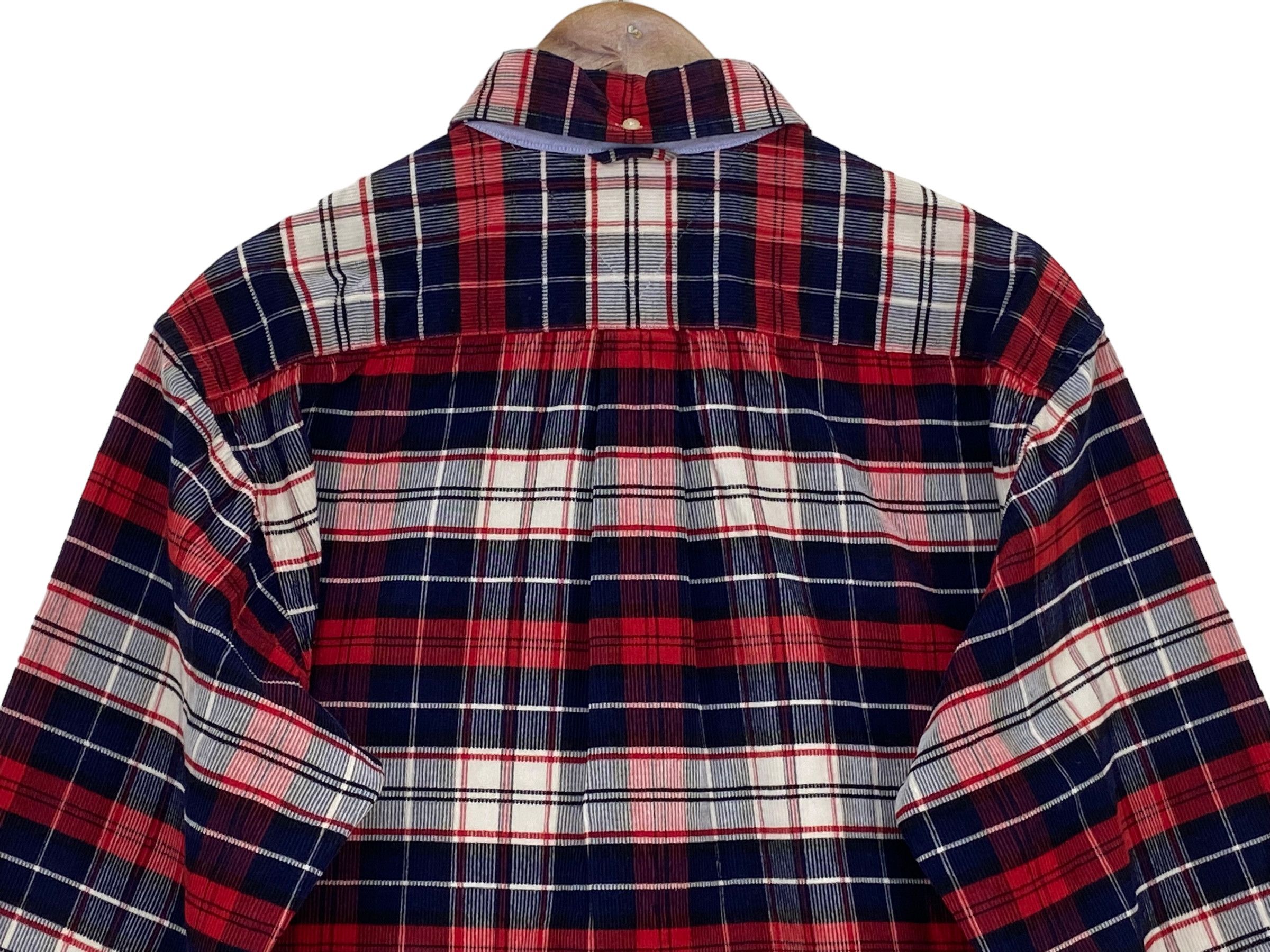 Tommy Hilfiger × Vintage TVintage Tommy Hilfiger Tartan Check Shirt 90s Preppy XL Size US S / EU 44-46 / 1 - 5 Thumbnail