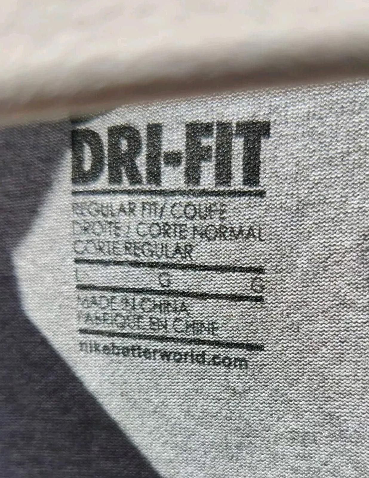 Nike Nike Dri-FIT Tank Top Solid Gray Womens Sz Large L Regular F Size L / US 10 / IT 46 - 5 Thumbnail