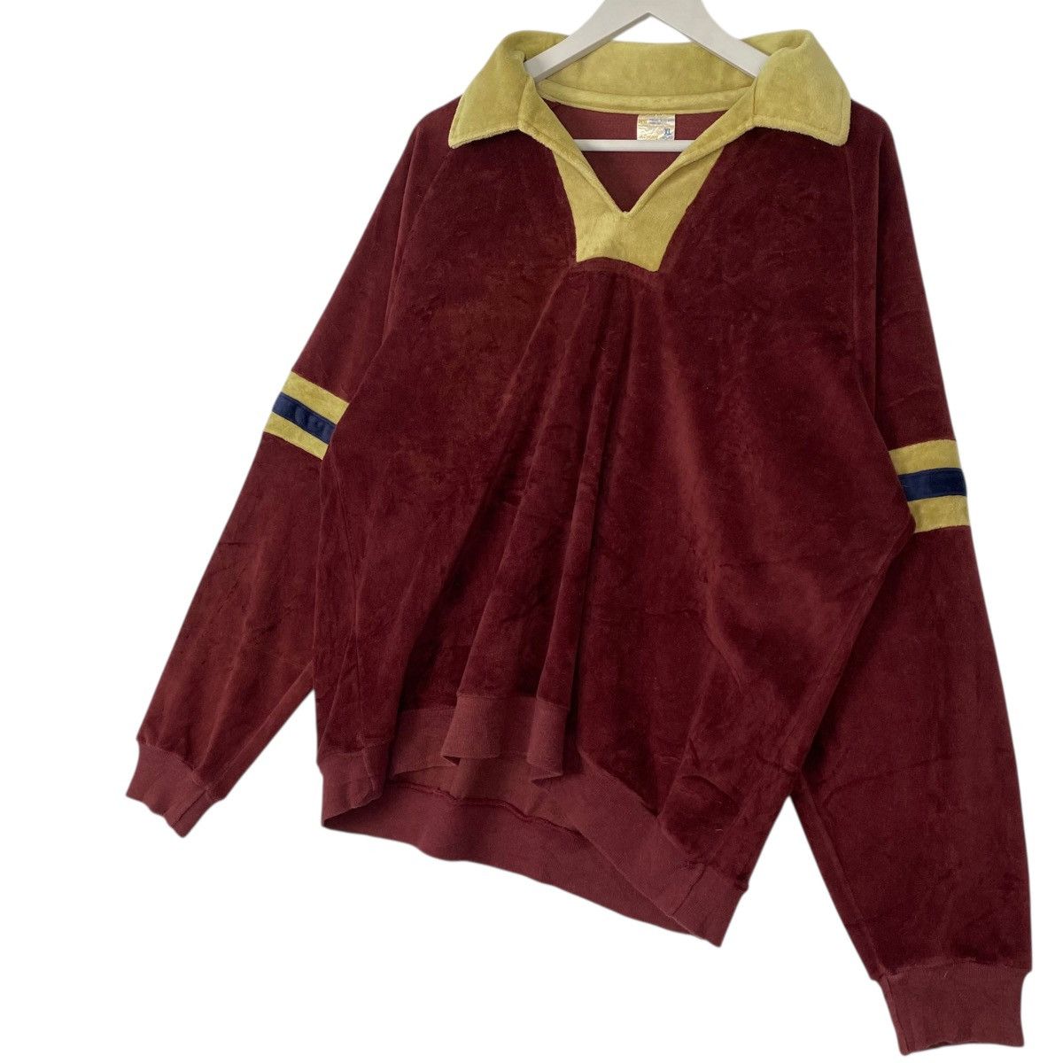Other Vintage JC Penny Sweatshirt Yellow /Red Pullover Jumper XL Size XL / US 12-14 / IT 48-50 - 2 Thumbnail