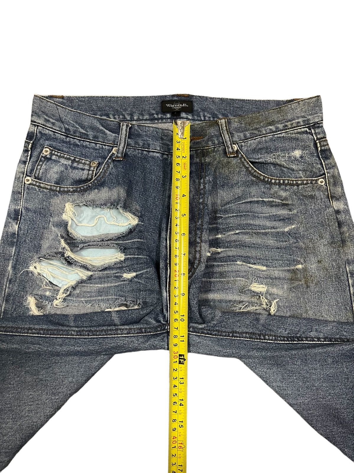 Japanese Brand Vintage Japanese Brand Graffiti Distressed Baggy Style Jeans Size US 32 / EU 48 - 11 Thumbnail