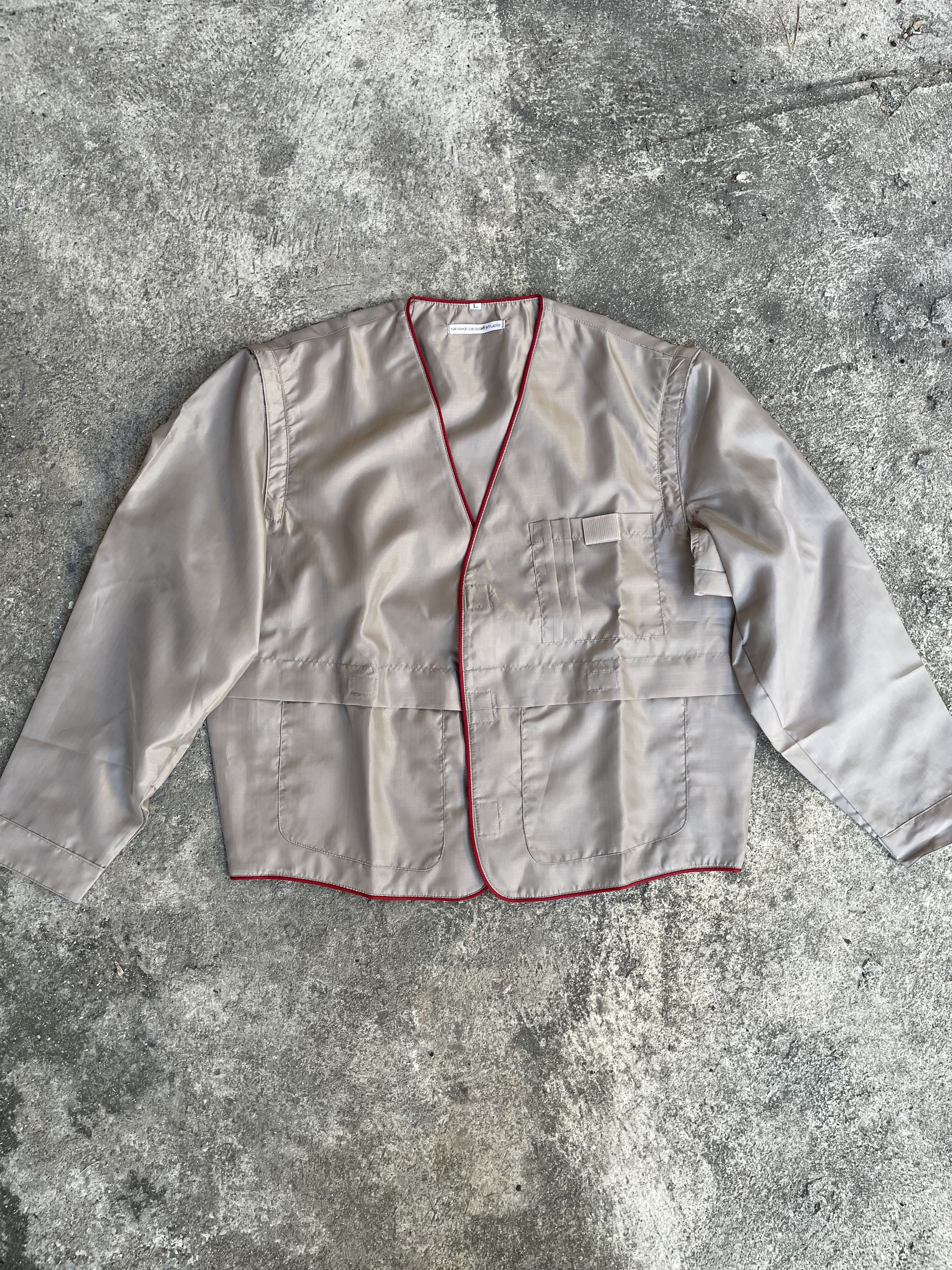 Issey Miyake Vintage Issey Miyake Studio Sony Vest Jacket Size US L / EU 52-54 / 3 - 3 Thumbnail