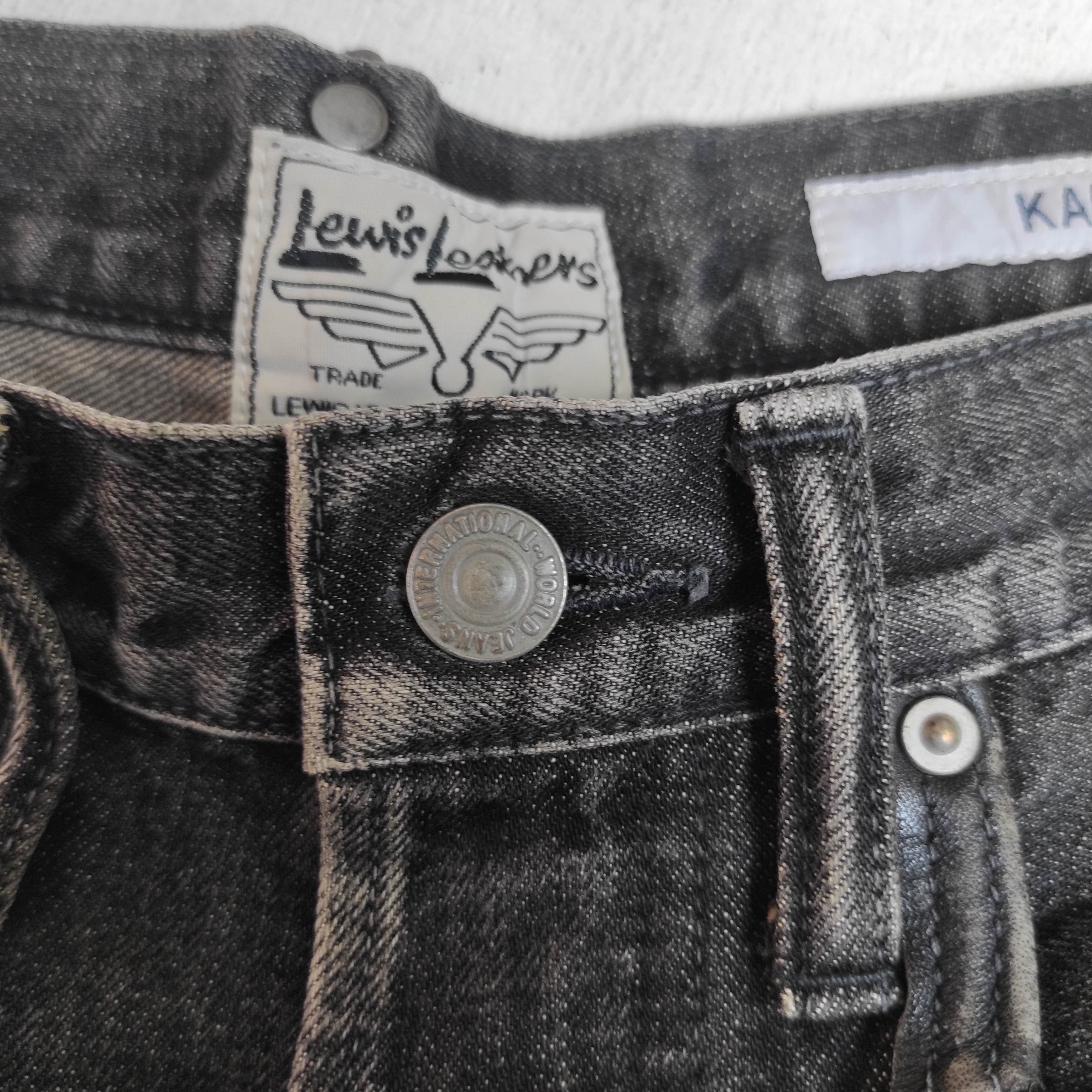 Kapital Kapital x Lewis Leathers Redline Selvedge Denim Jeans Size US 30 / EU 46 - 11 Thumbnail