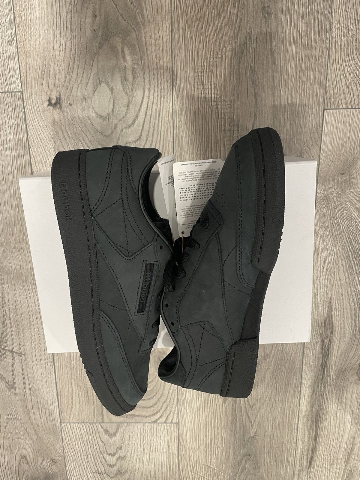JJJJound × Reebok Jjjjound Reebok Club C 85 Black Size US 7 / EU 40 - 7 Thumbnail