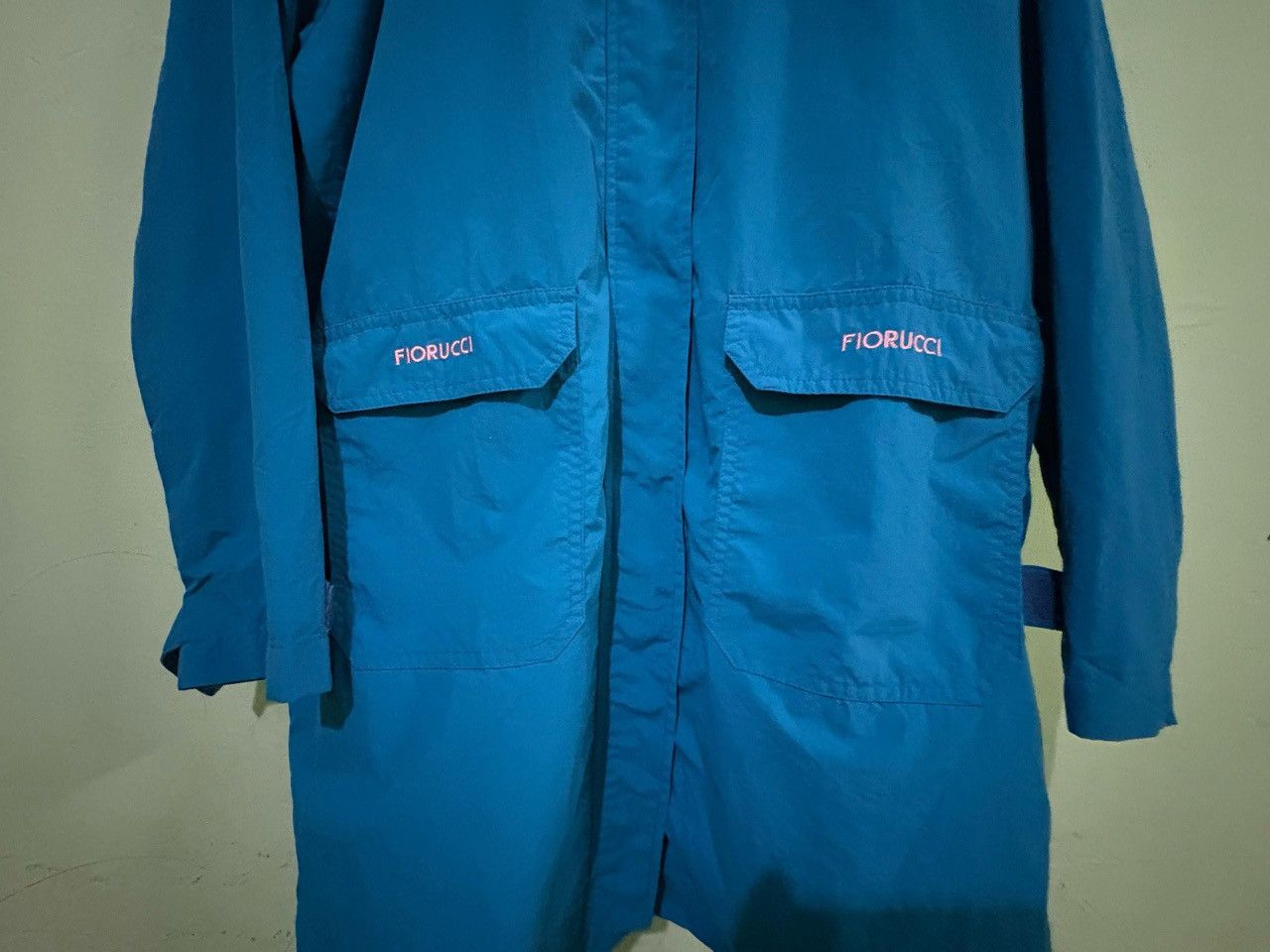 Fiorucci Fiorucci Parka Jacket Design with Hoodie Nice Design Size US L / EU 52-54 / 3 - 10 Thumbnail
