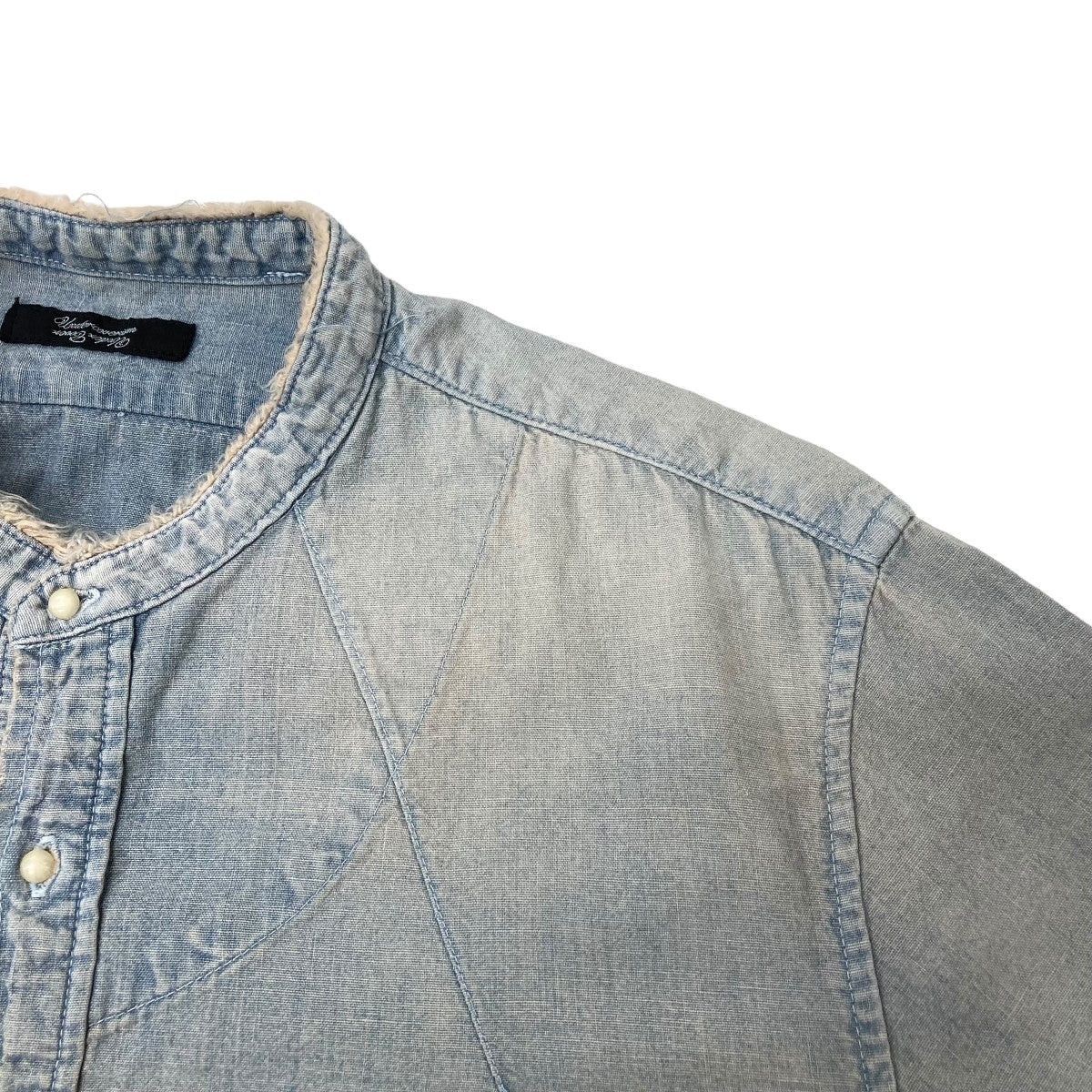 Undercover Undercover 12AW Shambray Bullover Denim Shirt J9404-2 Size US M / EU 48-50 / 2 - 7 Thumbnail