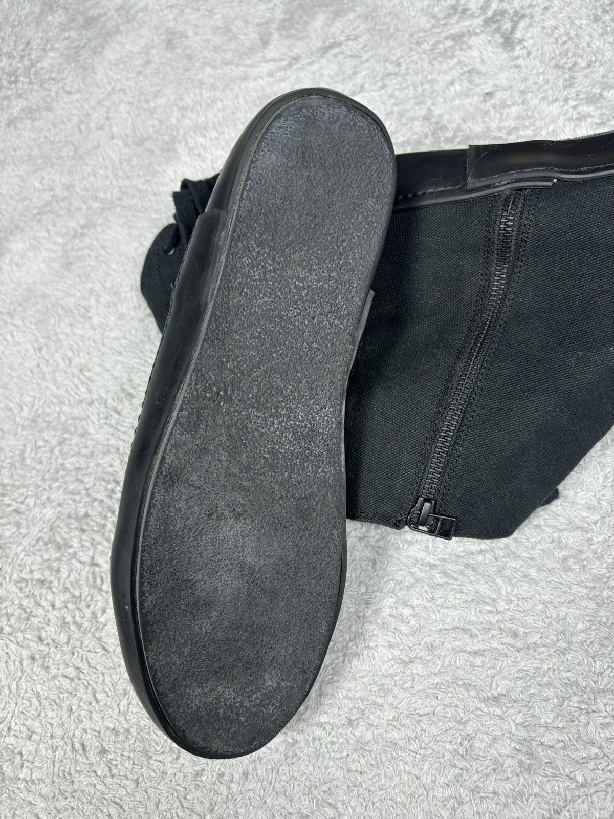 Yohji Yamamoto Yohji Yamamoto Pour Homme Highcut Sneakers Size US 8.5 / EU 41-42 - 4 Thumbnail
