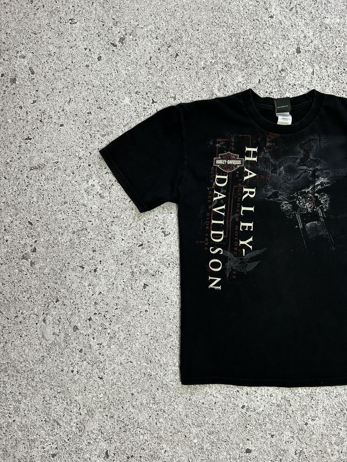 Band Tees × Harley Davidson × Vintage Vintage 2011 Harley Davidson Power Shop Weil Germany T-Shirt Size US XL / EU 56 / 4 - 7 Thumbnail