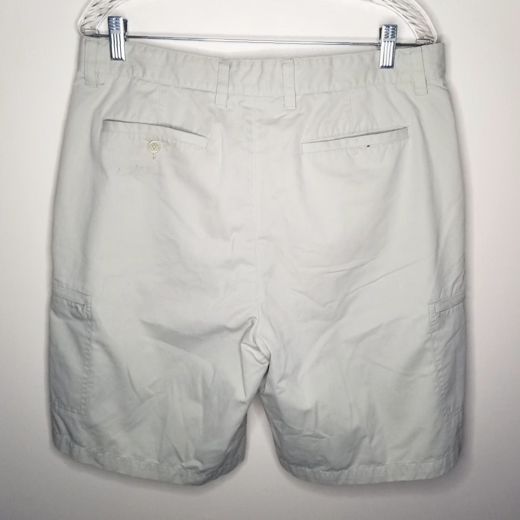 Tasso Elba Tasso Elba Golf Mens Beige Cargo Shorts Size 34 Size US 34 / EU 50 - 5 Thumbnail