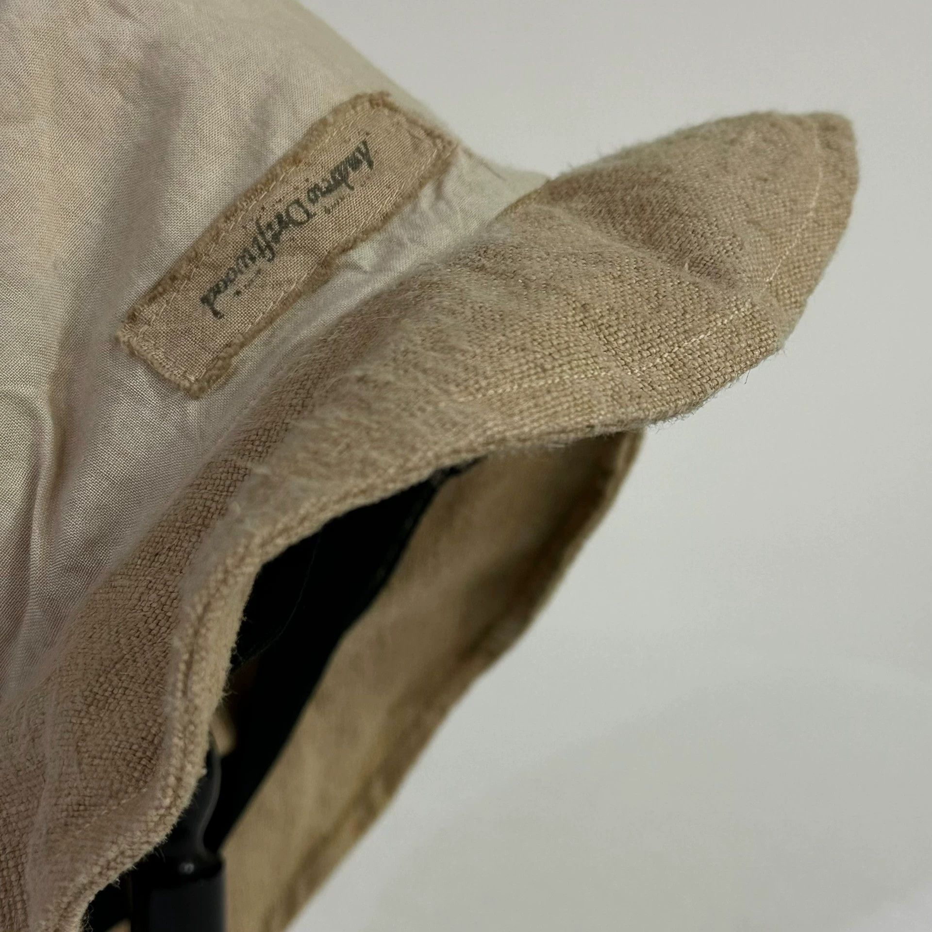 Other Andrew Driftwood Tea Dyed Linen Fisherman Hat Size ONE SIZE - 3 Thumbnail