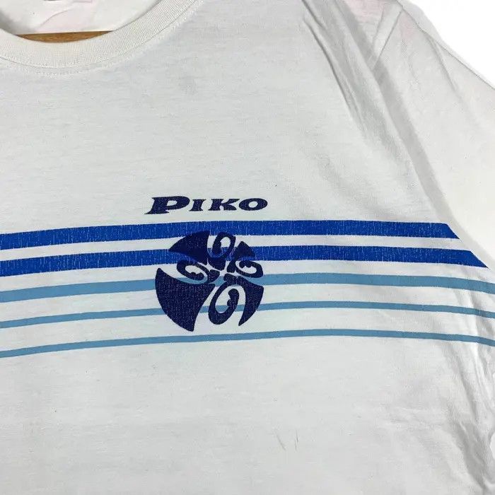 Vintage Vintage PIKO ALOHA STATE Hawaii Striped Baggy Tee Shirt Size XL / US 12-14 / IT 48-50 - 3 Thumbnail