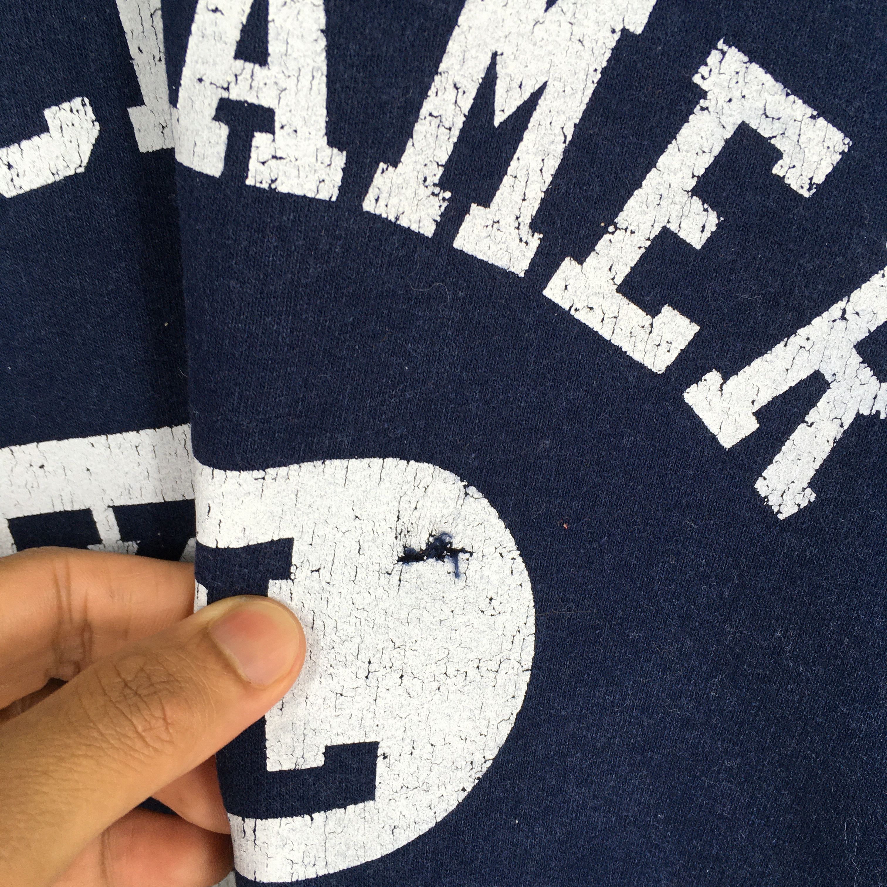 Gildan ntage 90s Dee Cramer Blue Sweatshirt Oversized XXLarge Size US XXL / EU 58 / 5 - 4 Thumbnail
