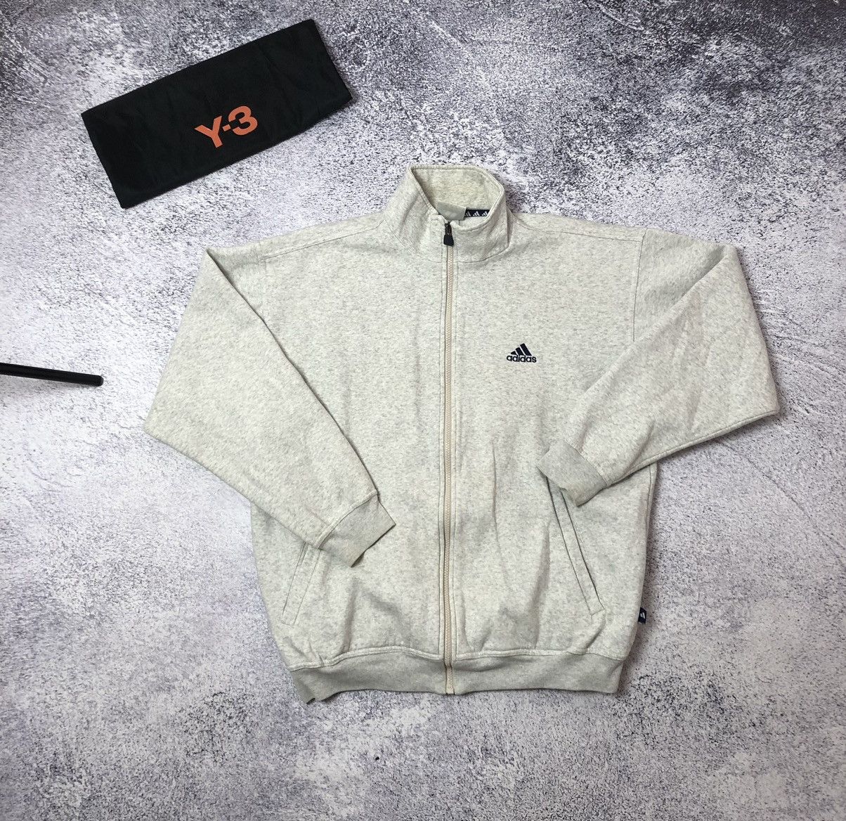 Vintage Vintage fleece adidas size L y2k casual rare usa japan Size US L / EU 52-54 / 3 - 1 Thumbnail