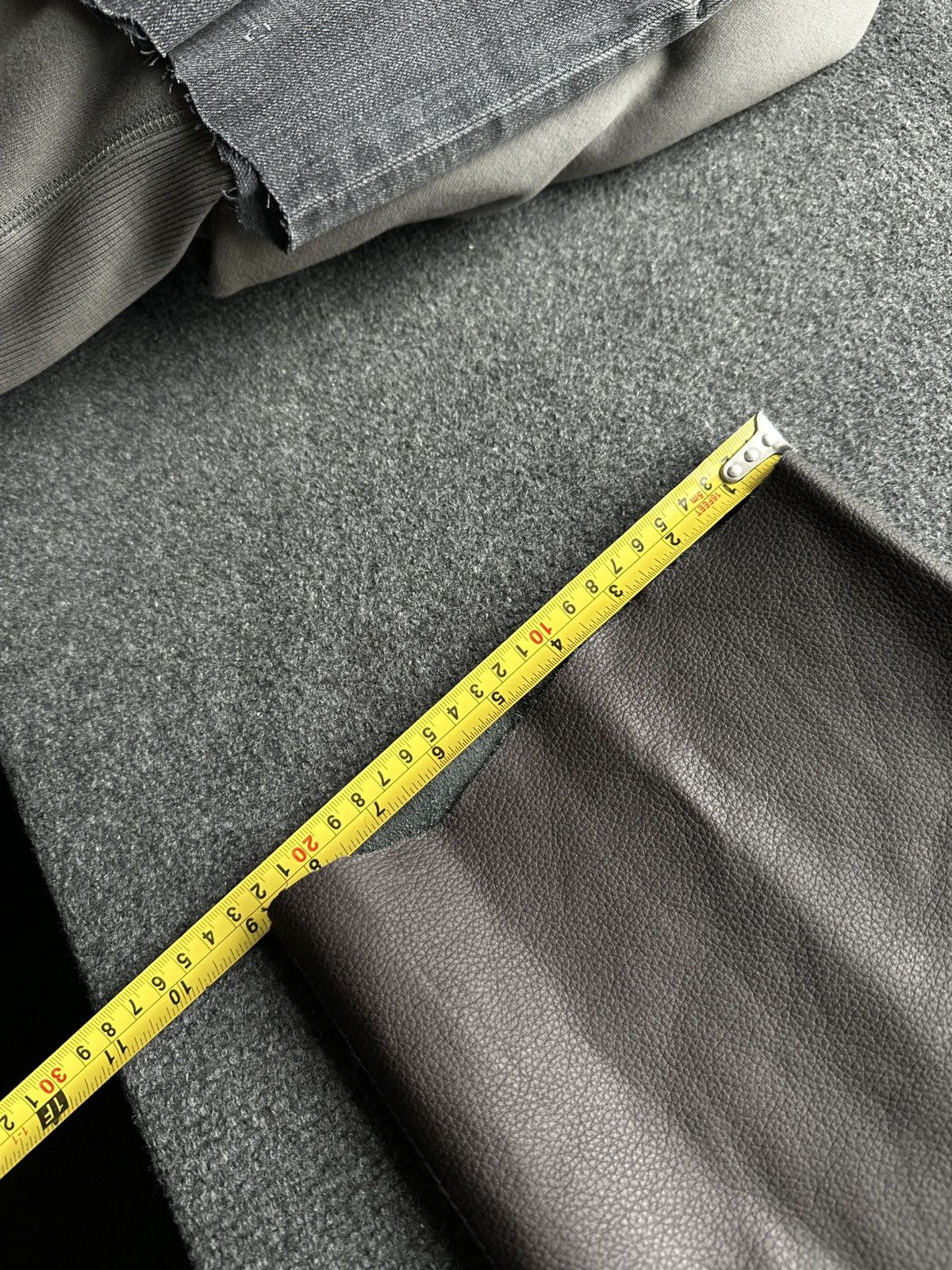 Other 🚨GRAIL MEN LEATHER PANTS Y2K WESTERN MOTORCYCLE Size US 41 - 19 Thumbnail